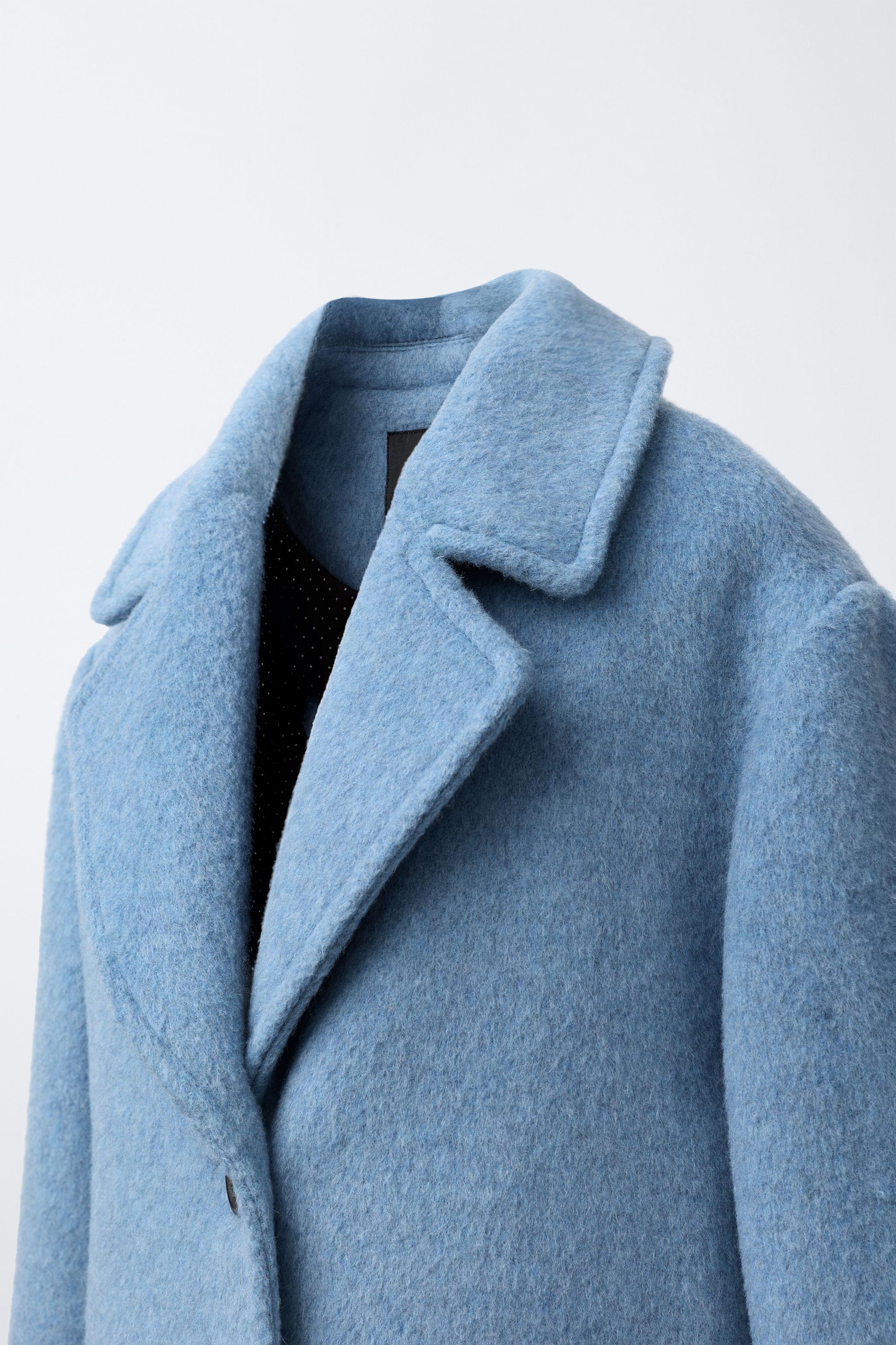 WOOL CLOTH COAT WITH WOOL