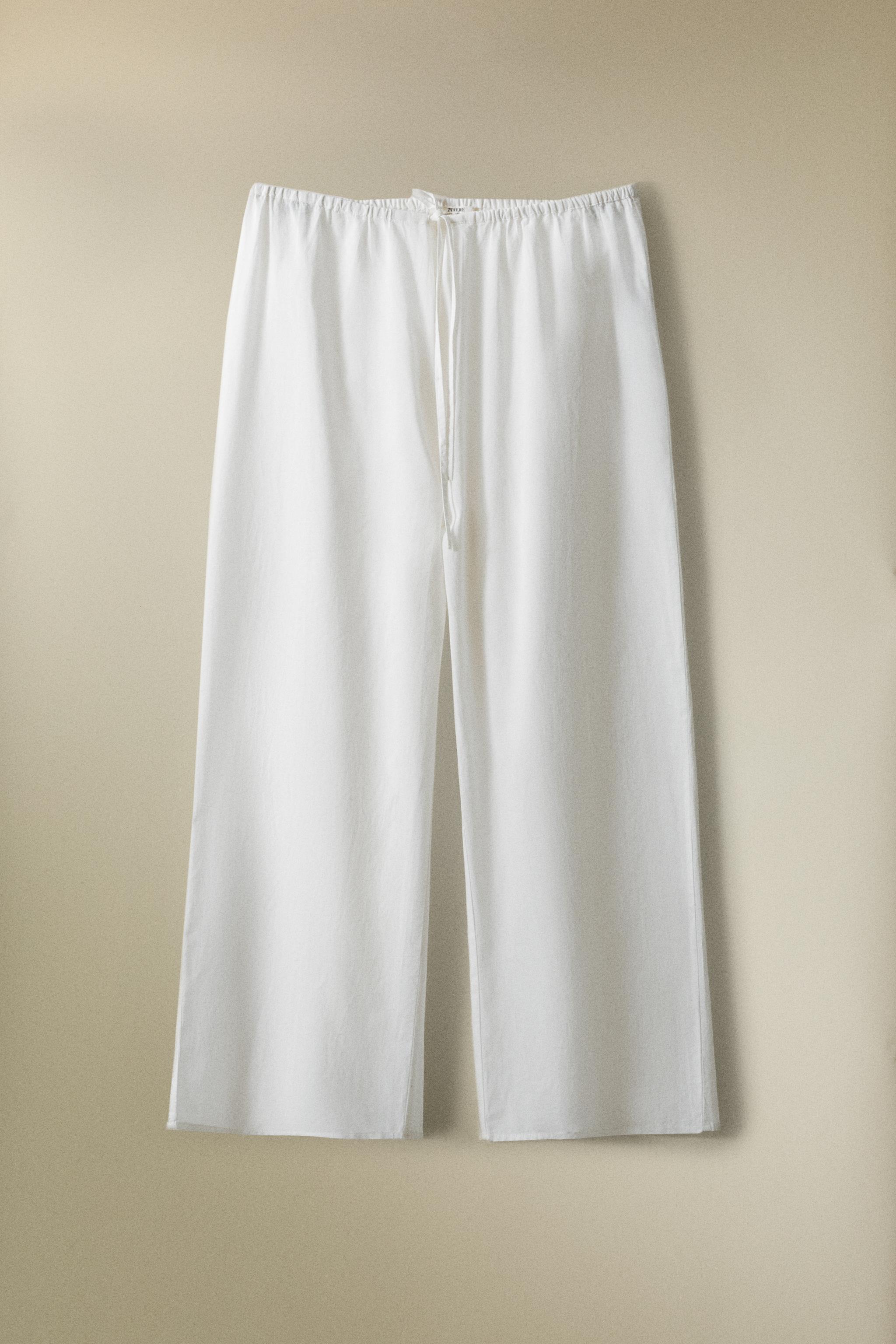 CROPPED PANTS WITH SEAMS