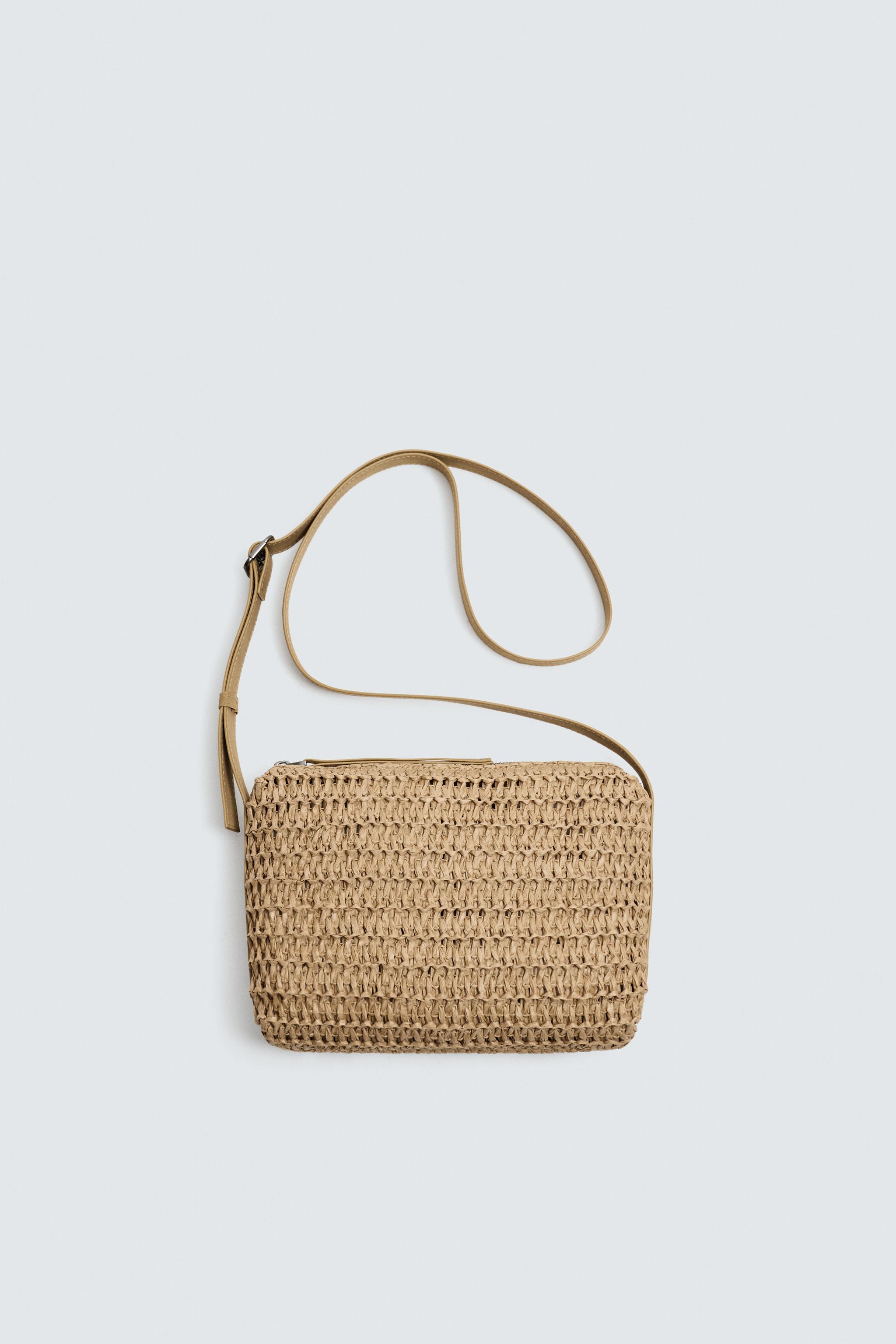 WOVEN CROSSBODY BAG