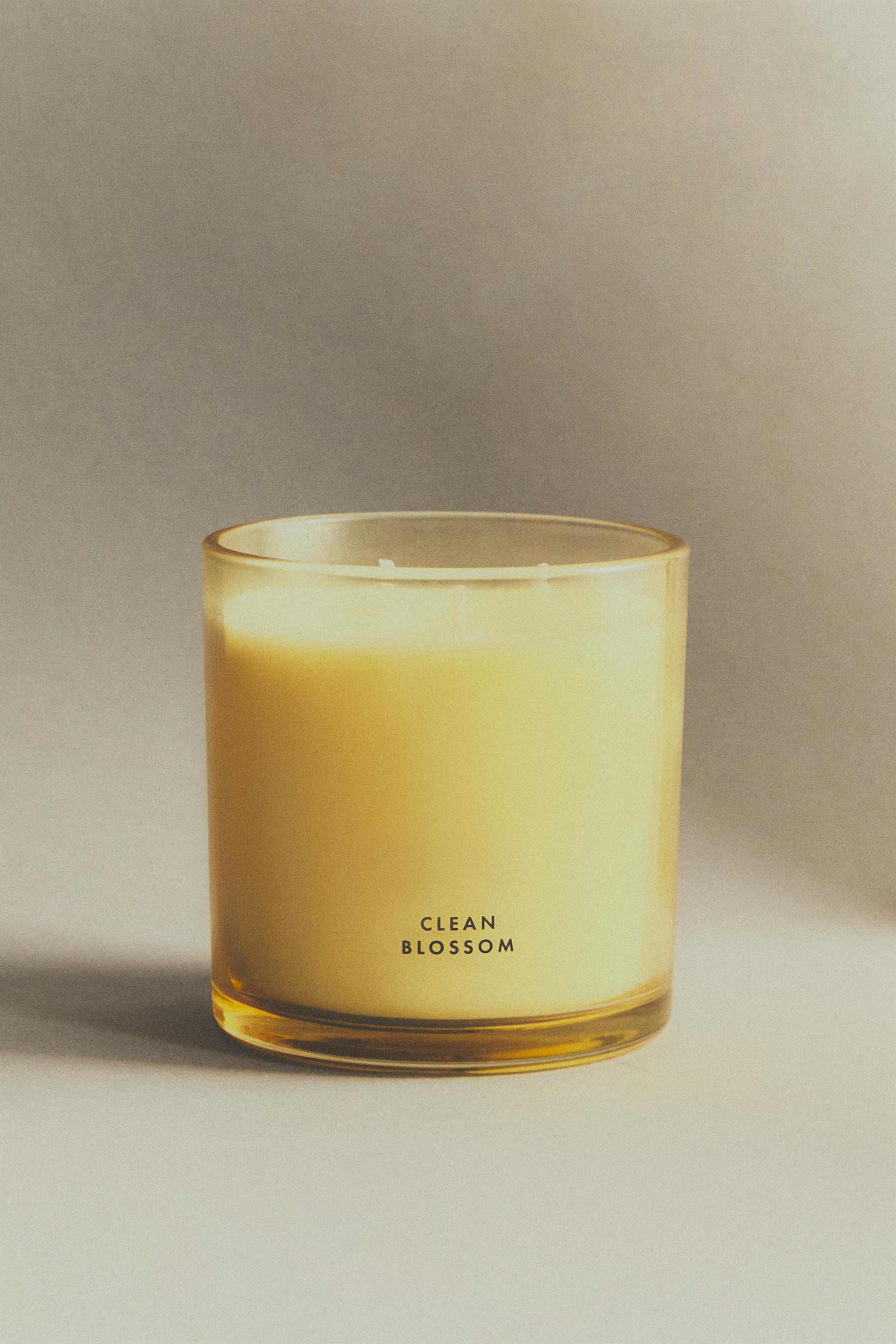 (400 G) CLEAN BLOSSOM SCENTED CANDLE