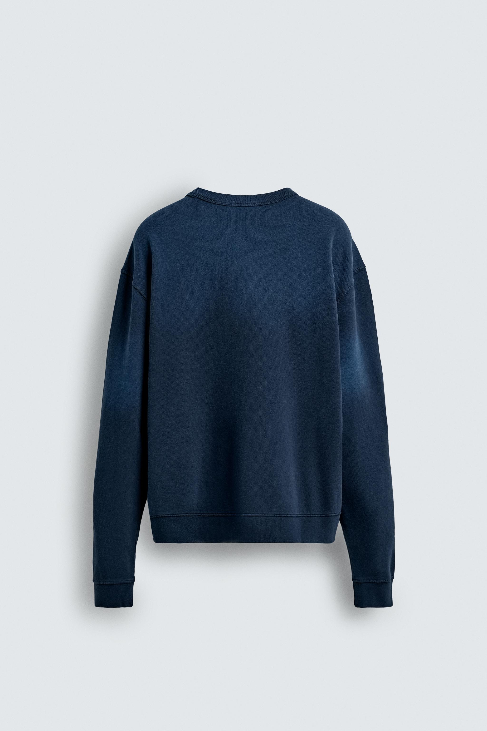 WASHED CREWNECK SWEATSHIRT