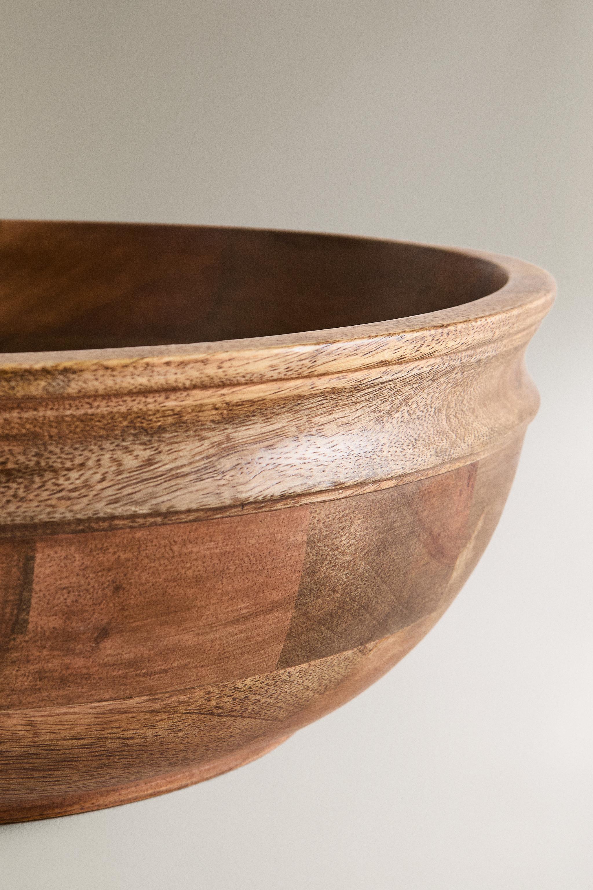 MANGO WOOD SALAD BOWL