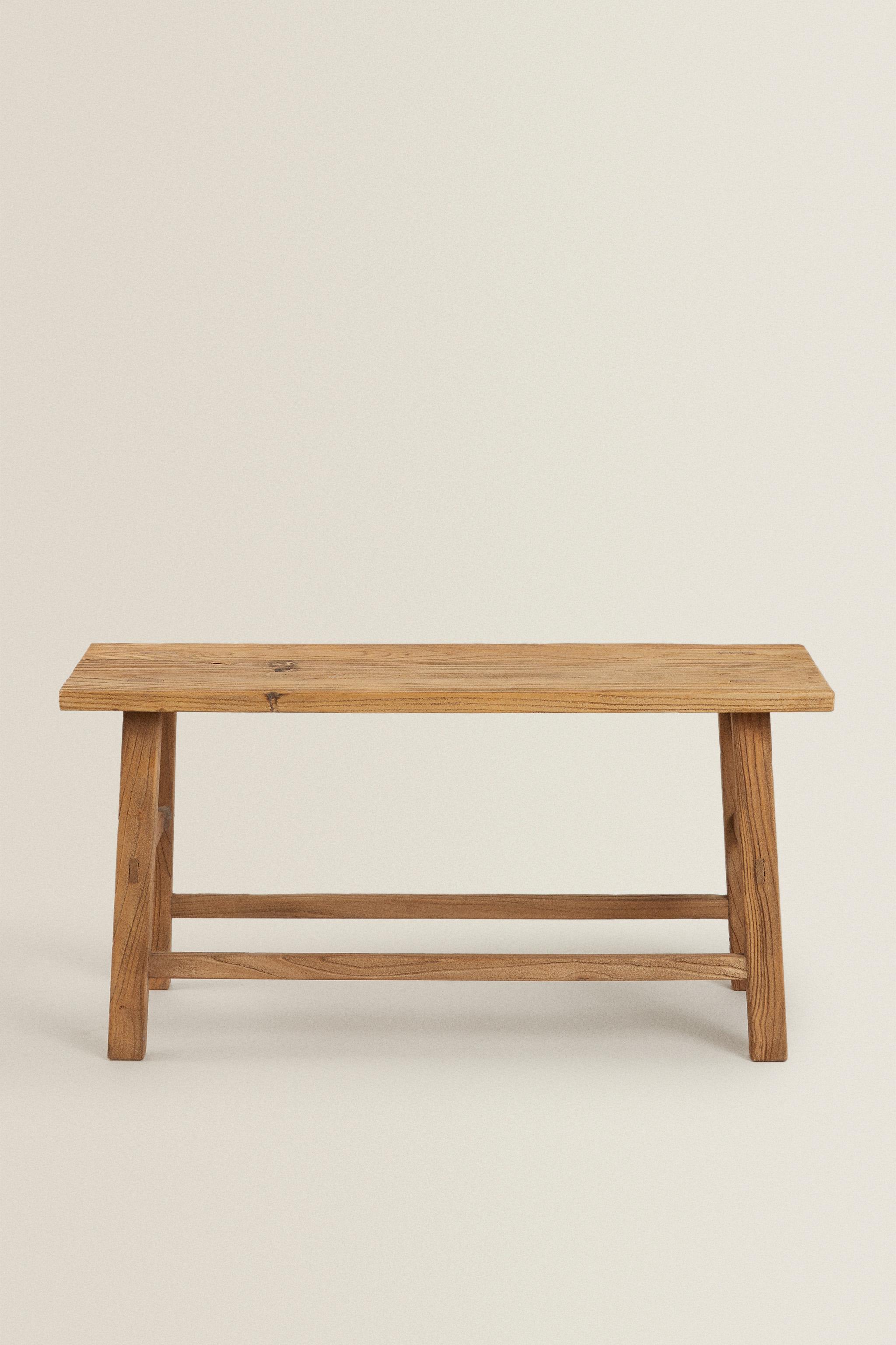 ELM WOOD BENCH