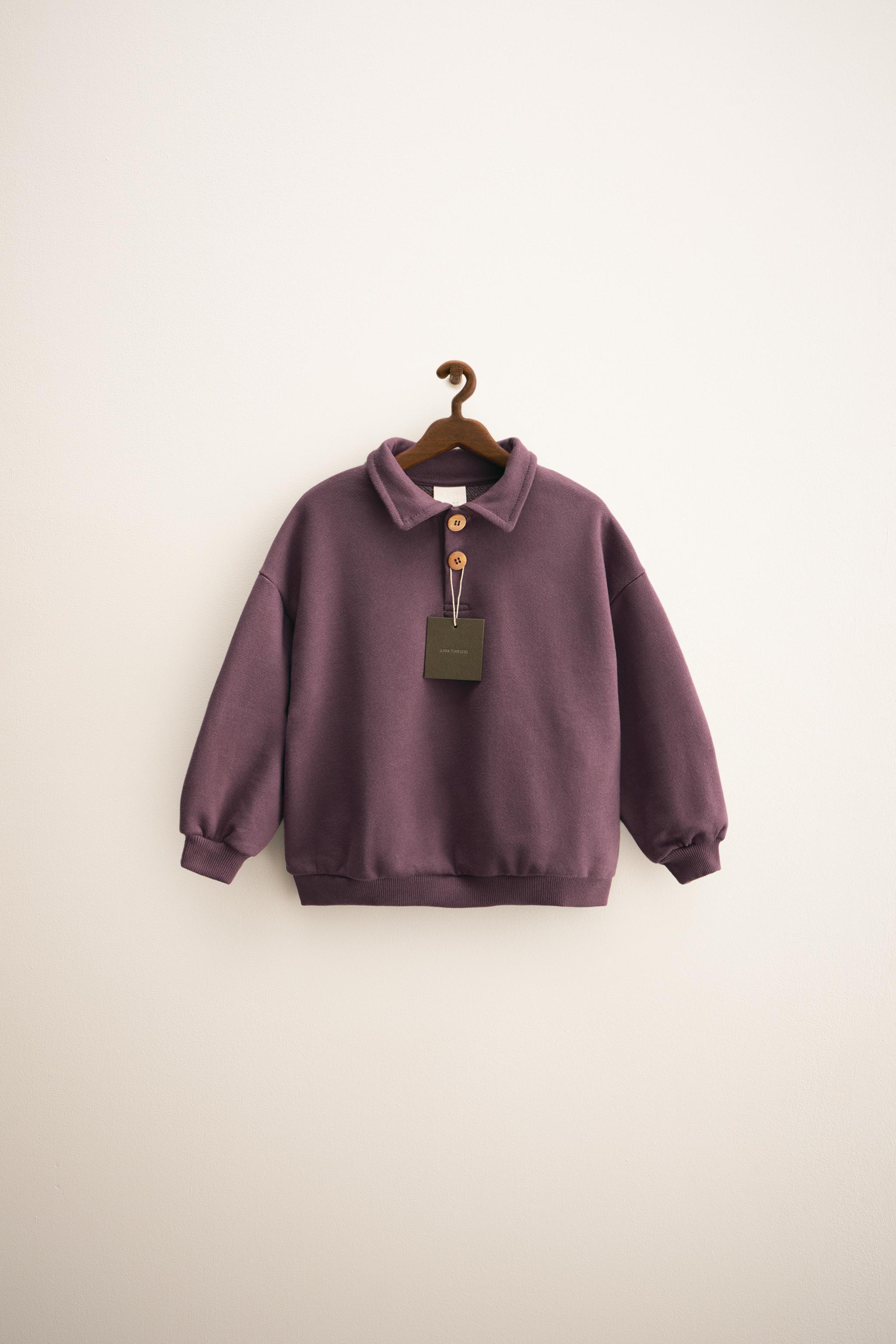 ZARA TIMELESS - POLO NECK SWEATSHIRT