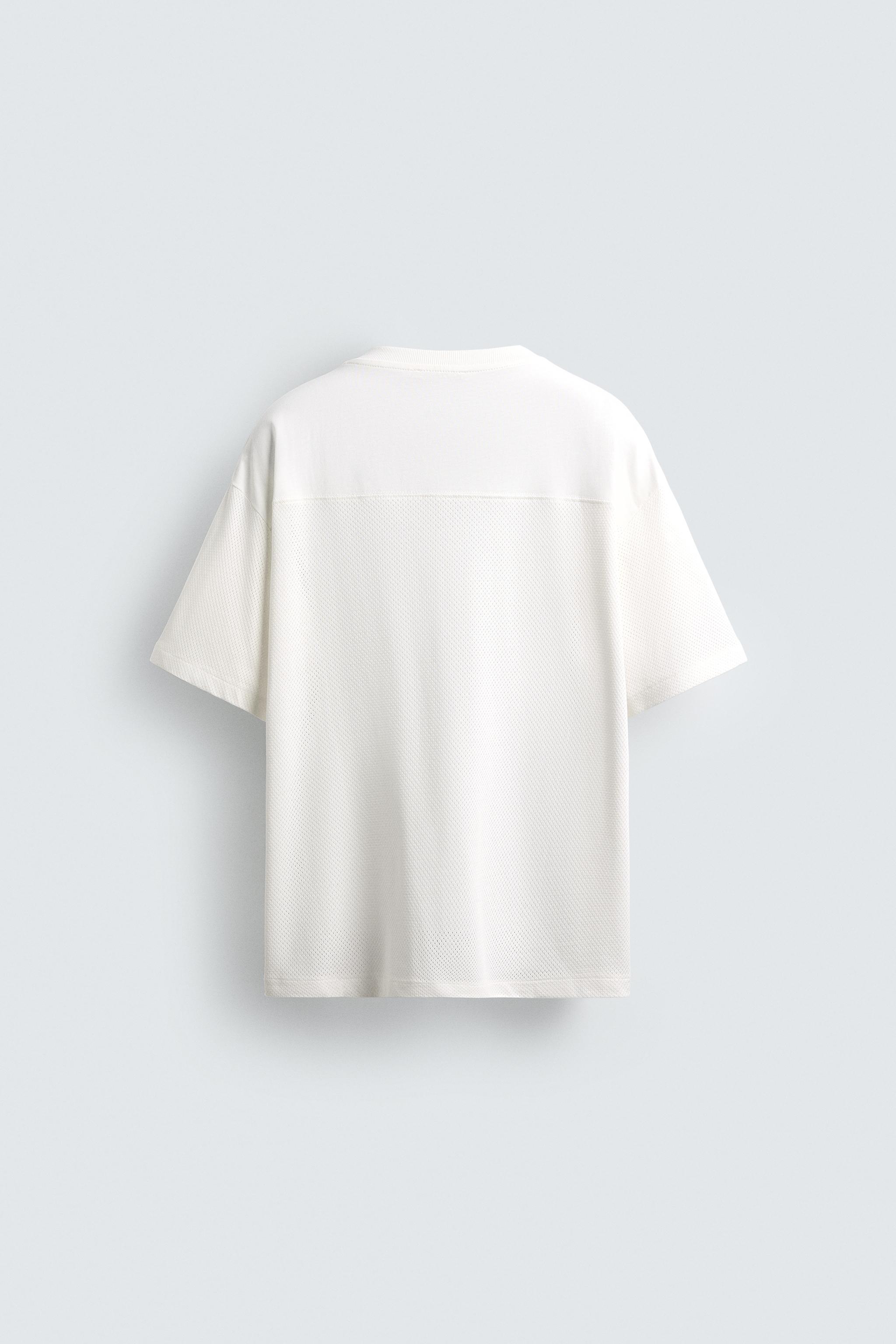 COMBINATION TEXT T-SHIRT