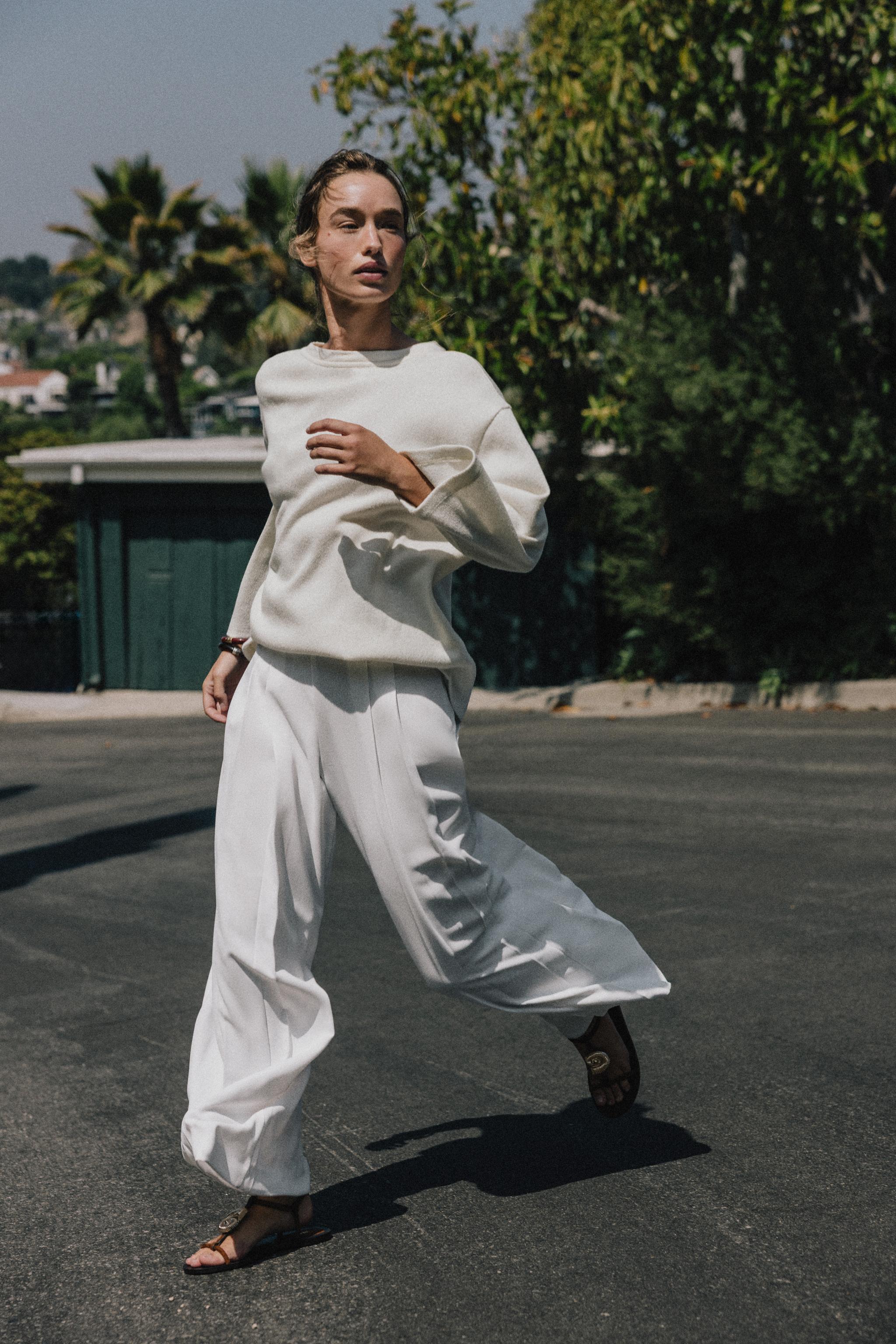 OVERSIZED KNIT T-SHIRT