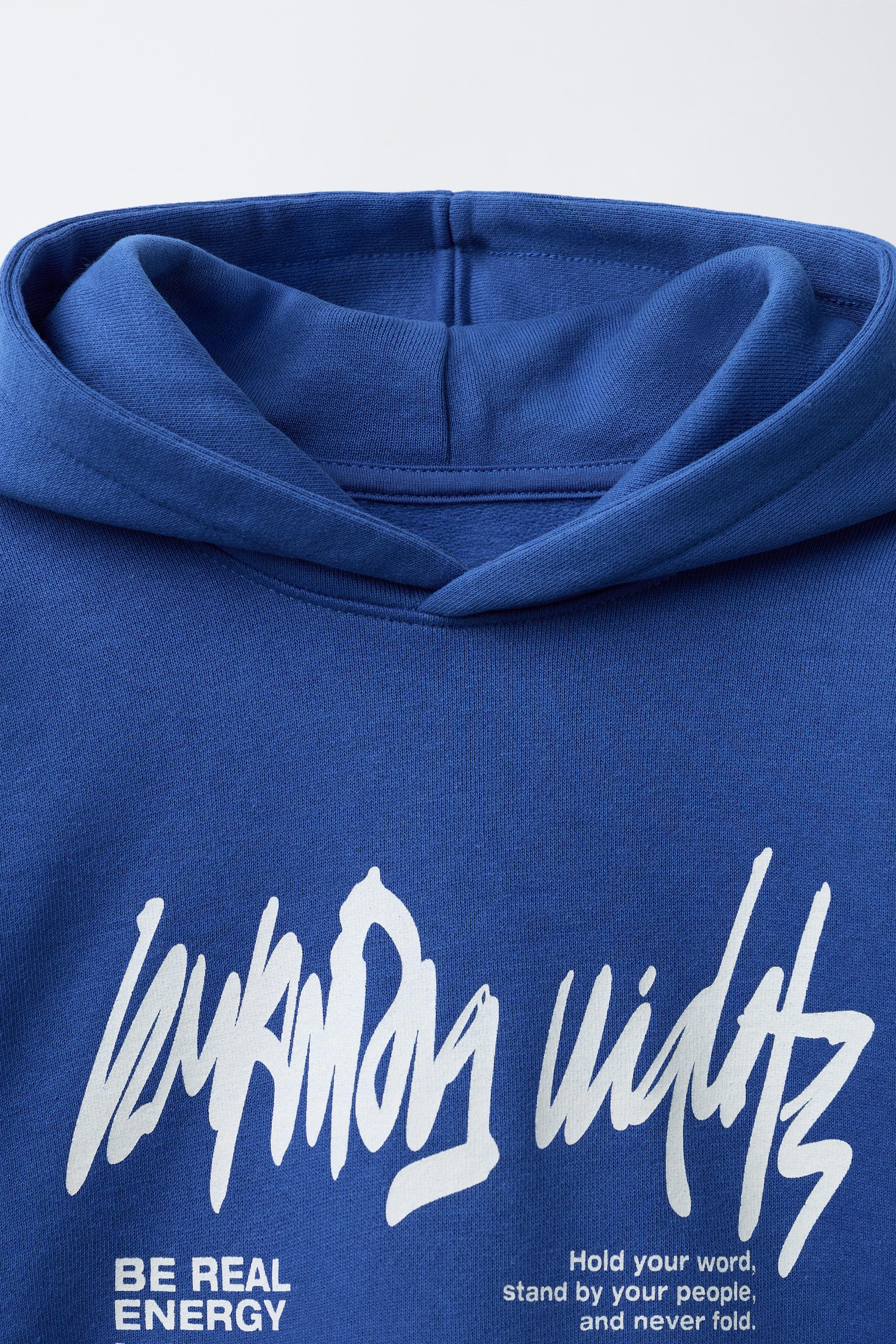 GRAFFITI HOODED SWEATSHIRT