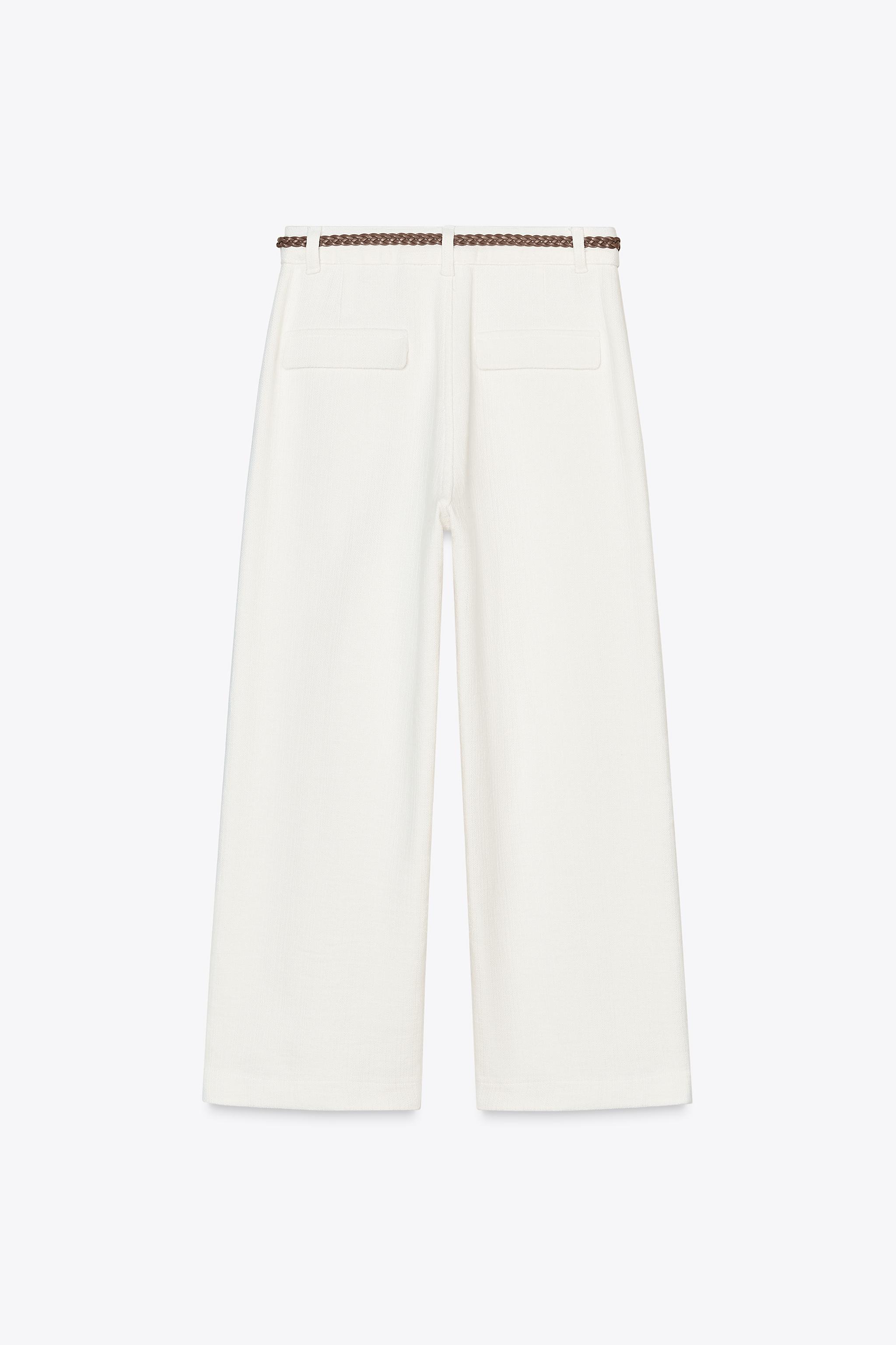 BRAIDED BELT CULOTTES