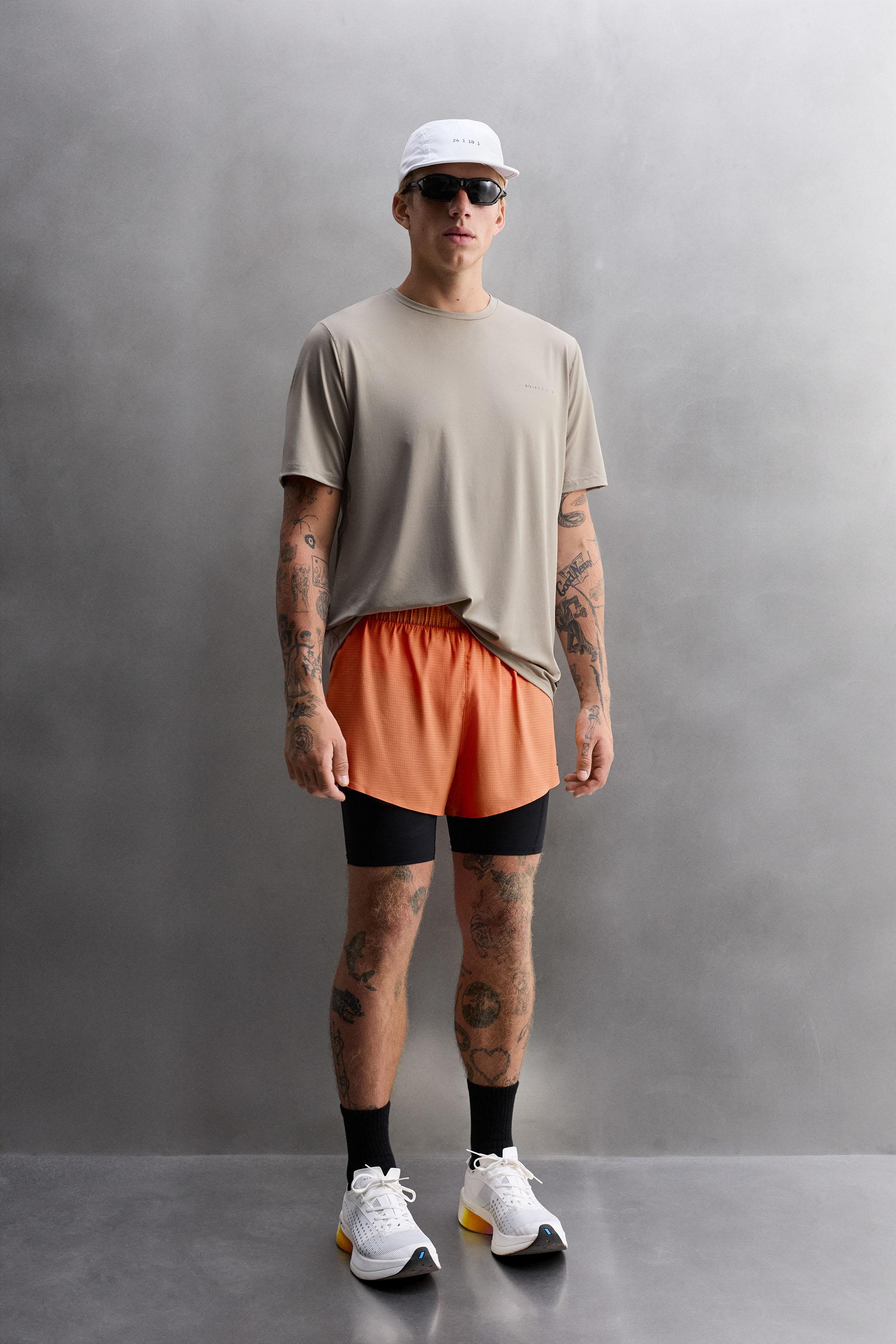 TEXTURED TRAINING T-SHIRT