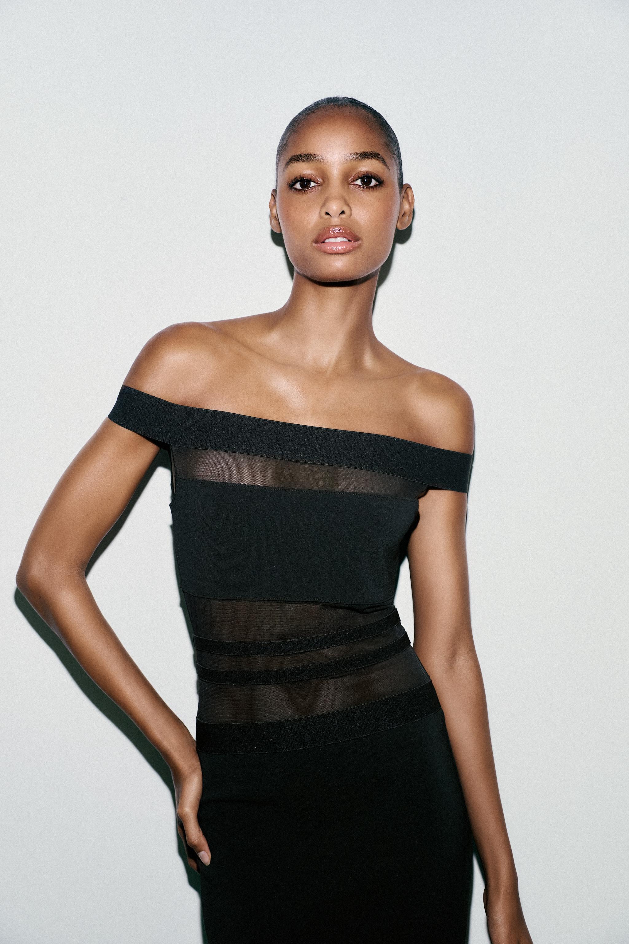 STRETCH COMBINATION DRESS