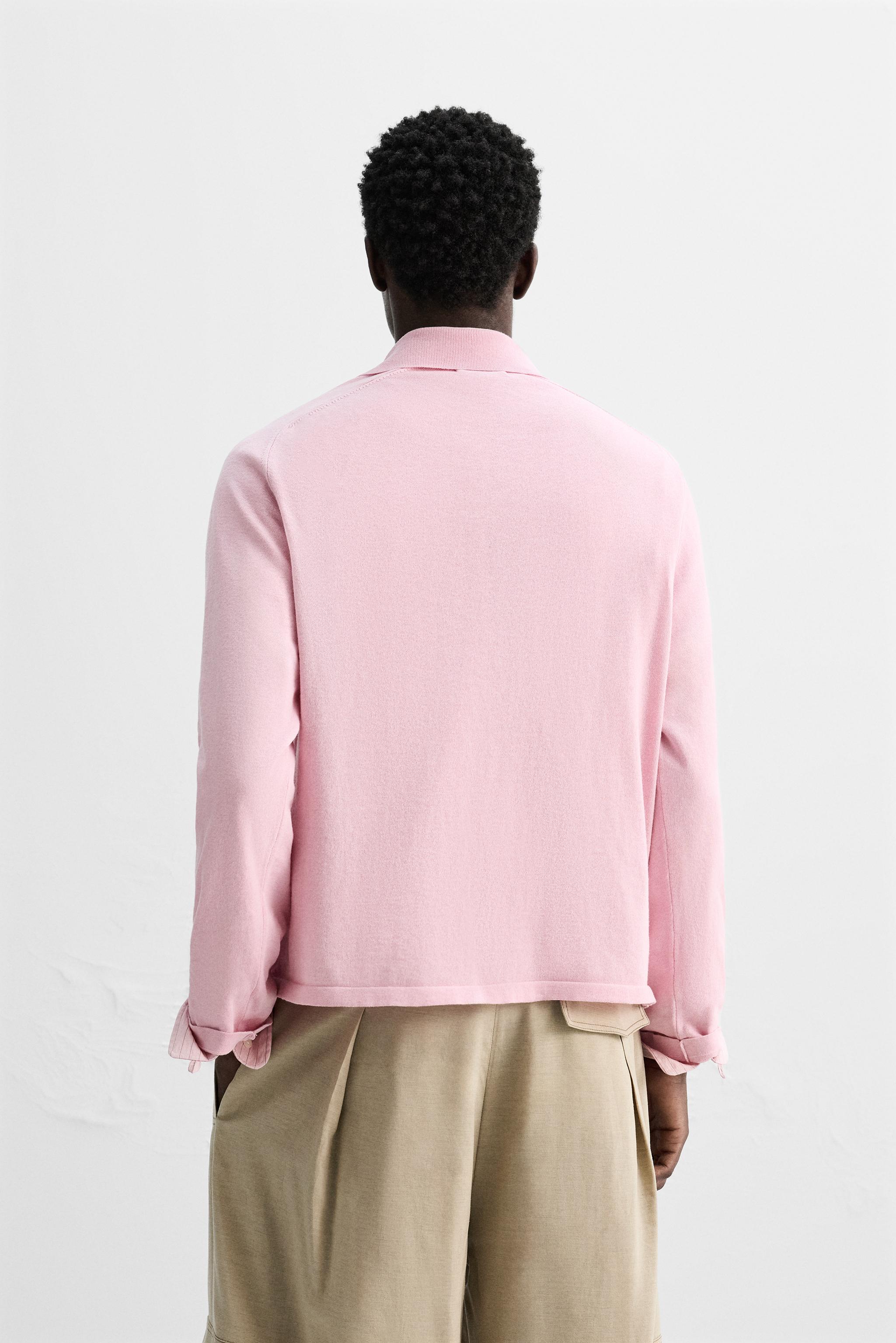 LIGHTWEIGHT KNIT POLO SHIRT