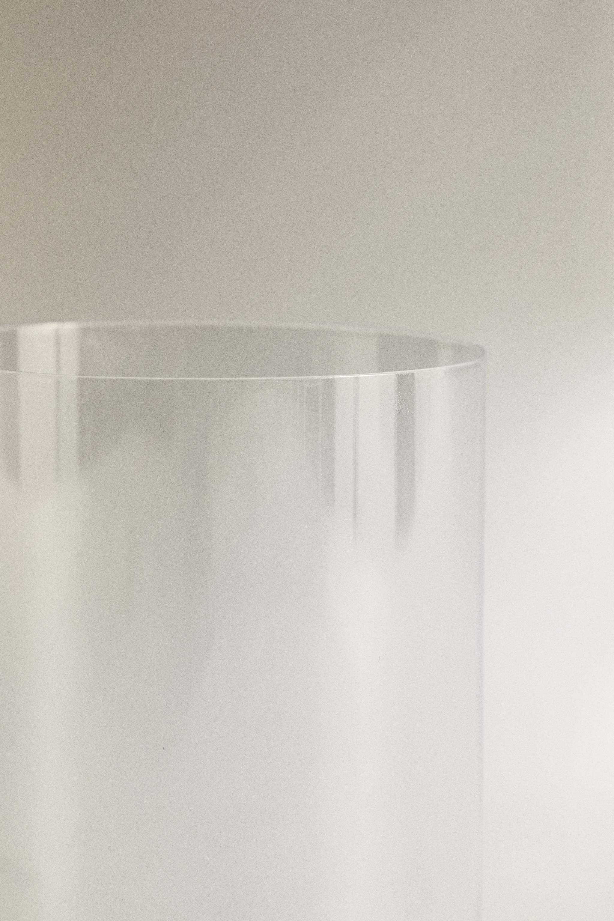 STRAIGHT CRYSTALLINE SOFT DRINK TUMBLER