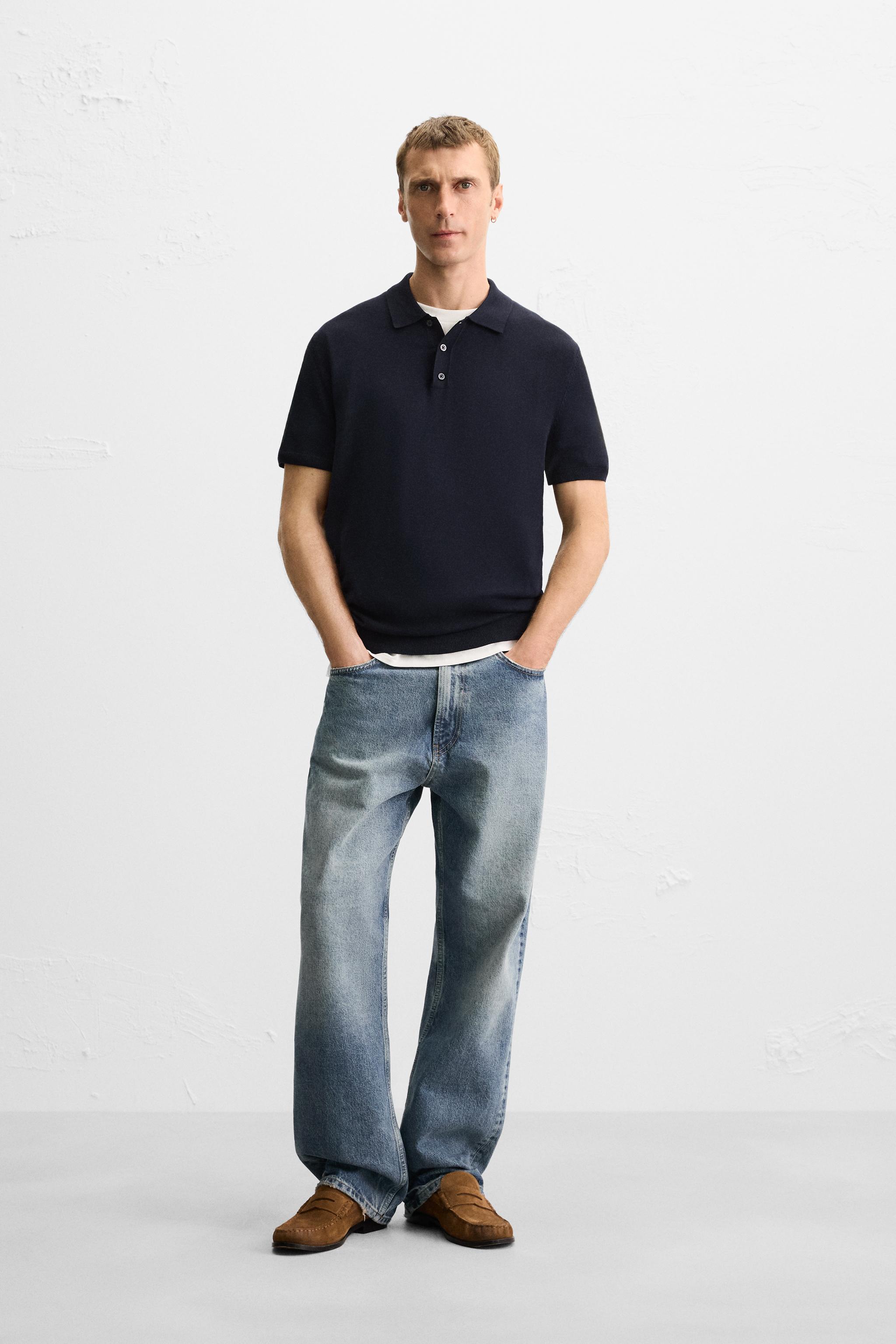 REGULAR FIT KNIT POLO