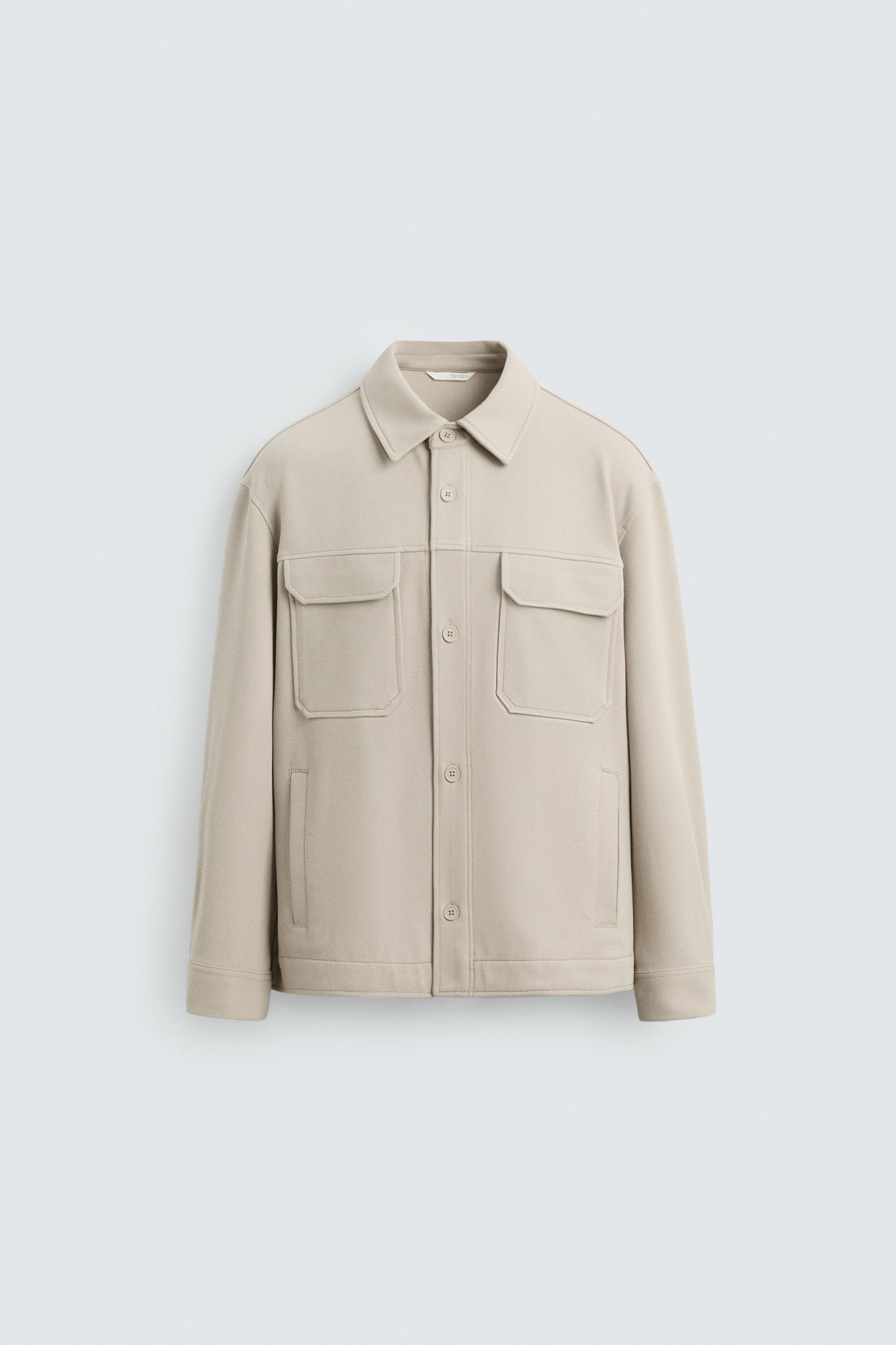 COMFORT TEXTURED OVERSHIRT