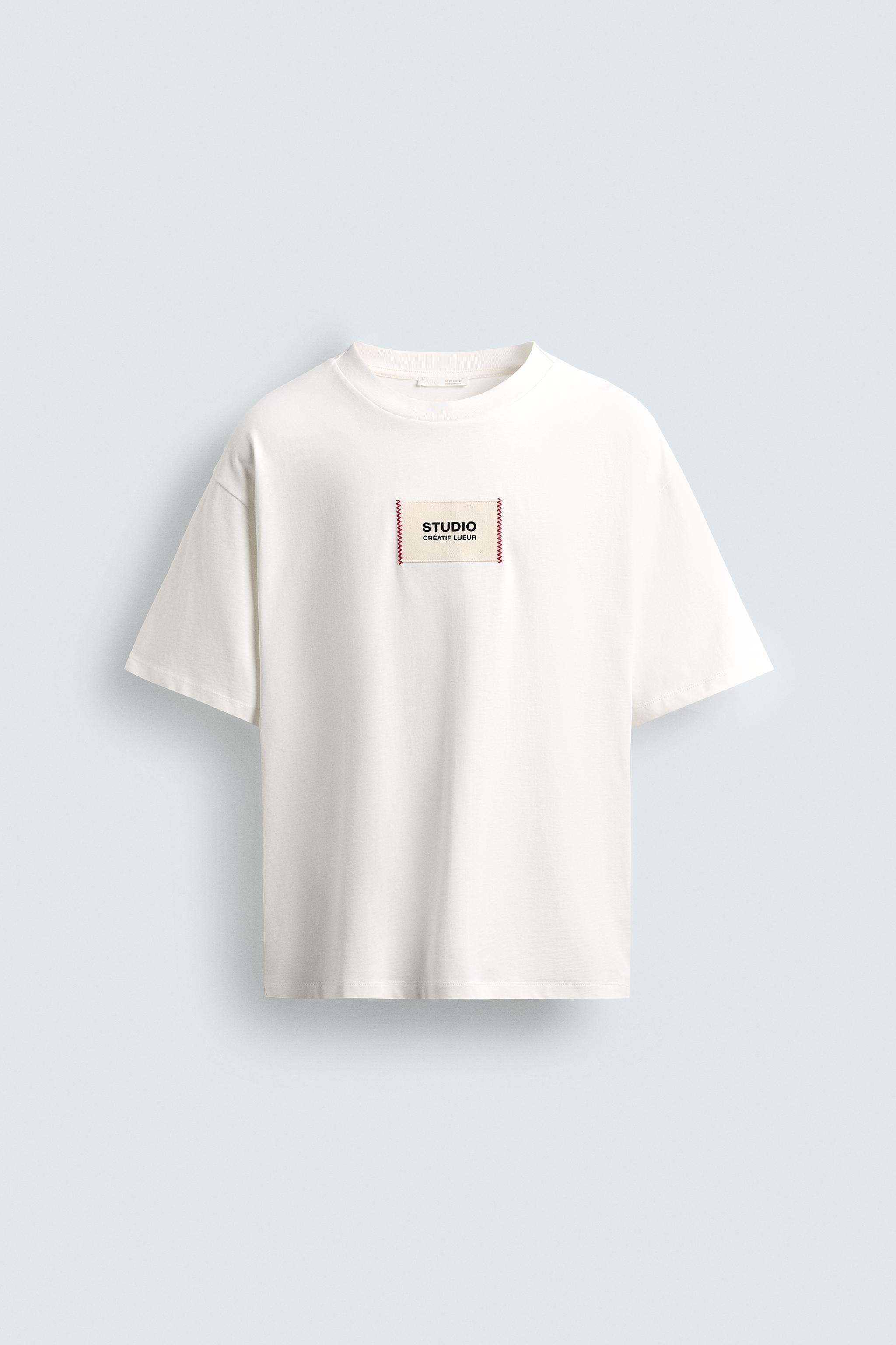 TEXT PATCH T-SHIRT