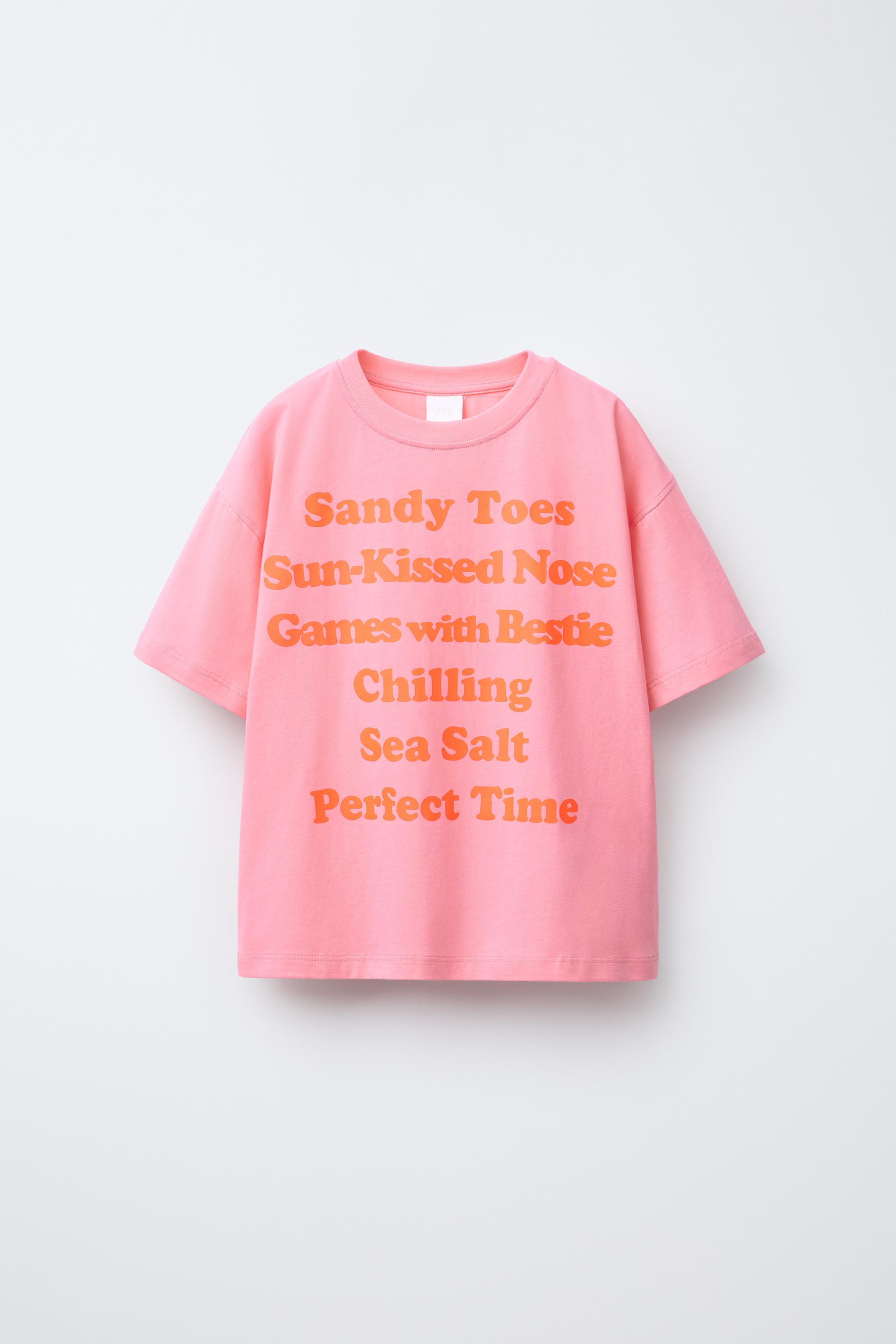 TEXT PRINT T-SHIRT