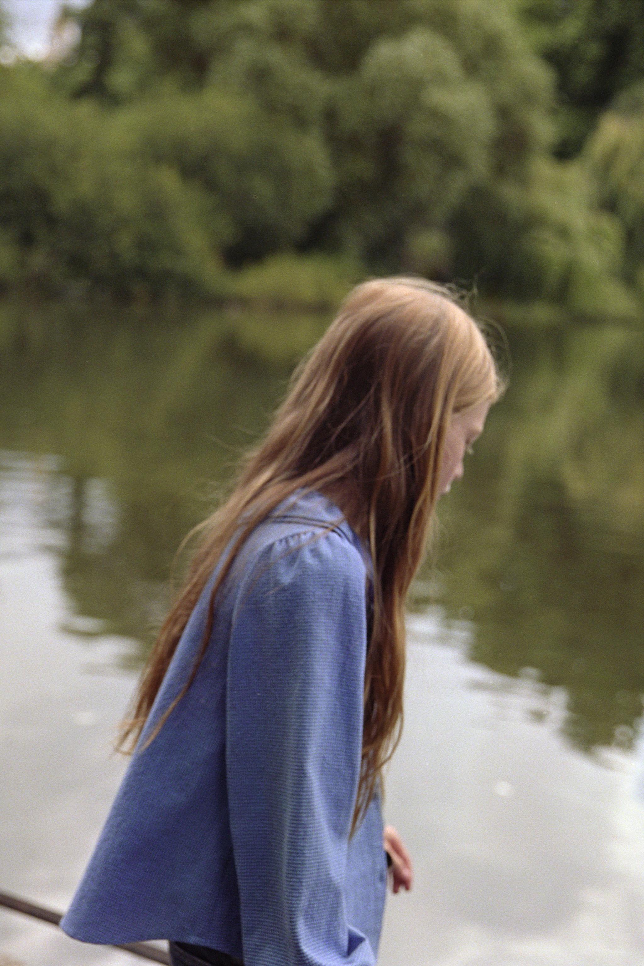 GINGHAM CHECK DOUBLE COLLAR SHIRT