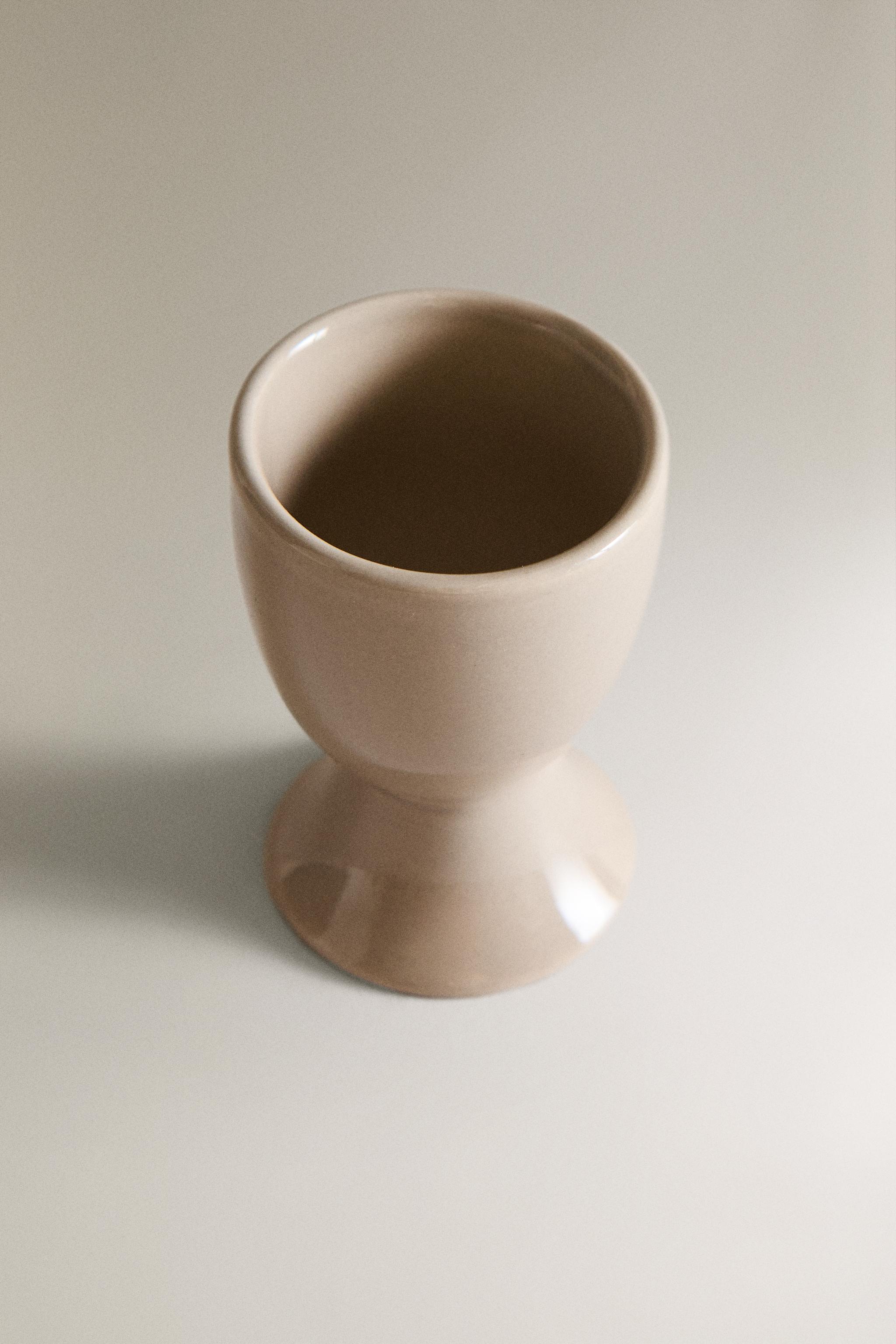 STONEWARE EGG CUP
