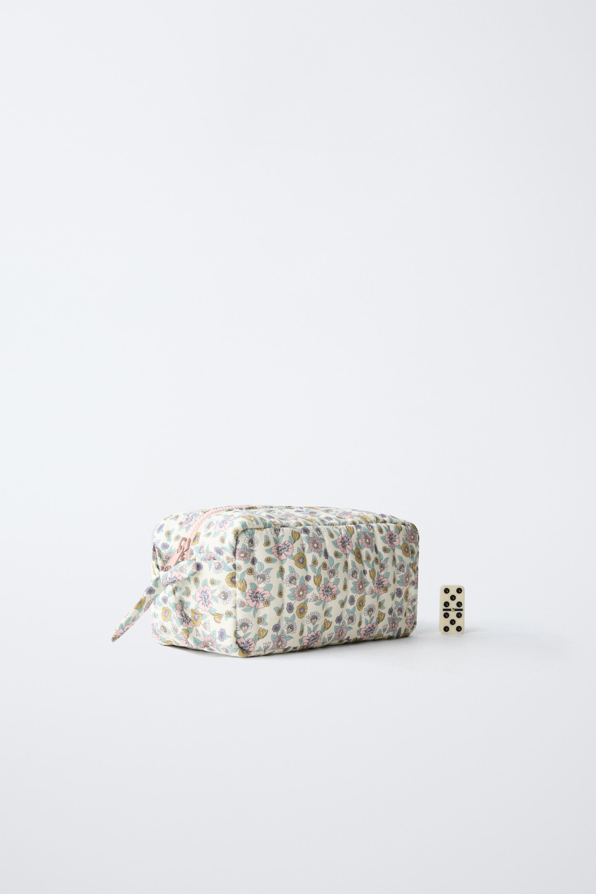 FLORAL TOILETRY BAG