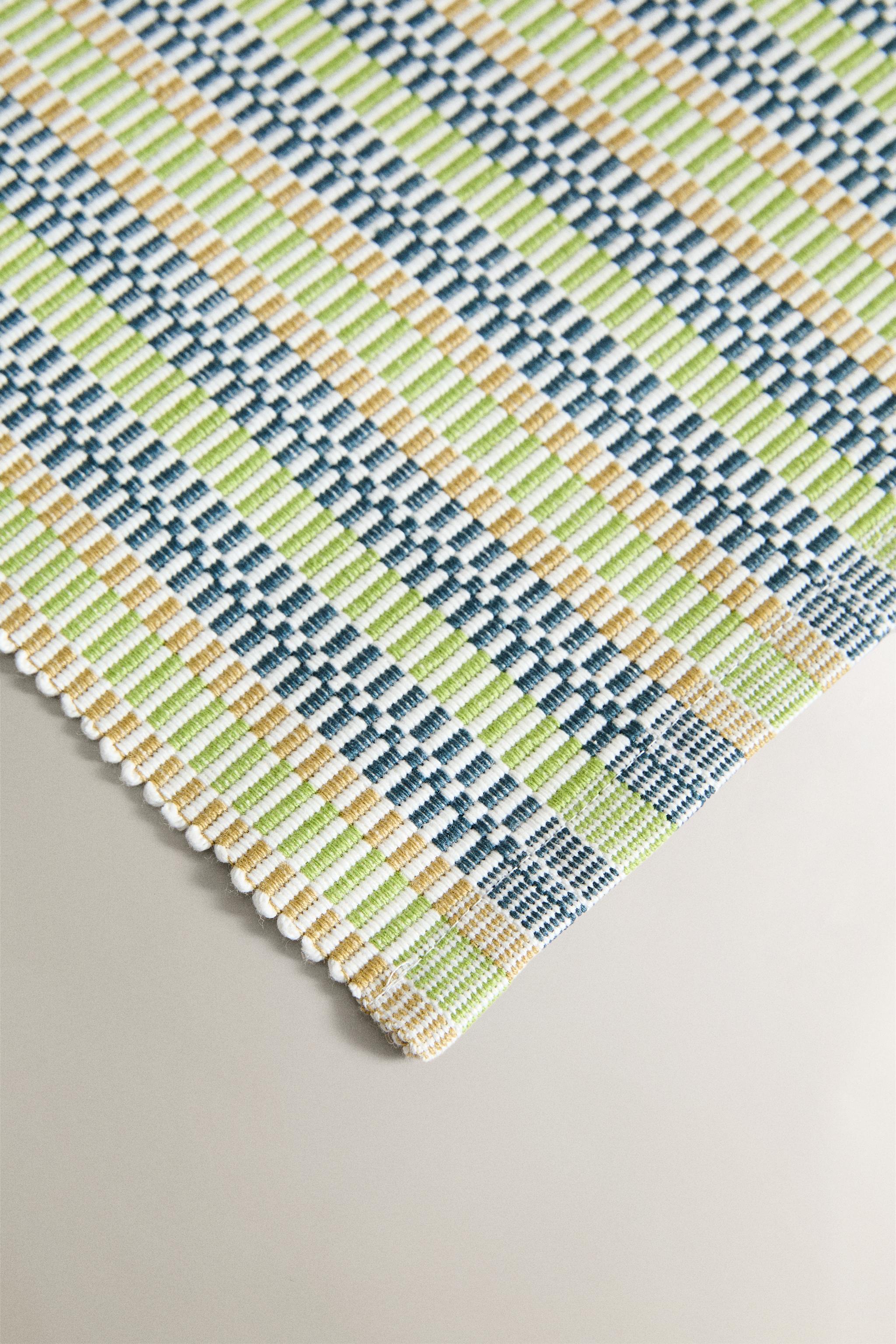 SET OF STRIPED COTTON PLACEMATS (SET OF 2)