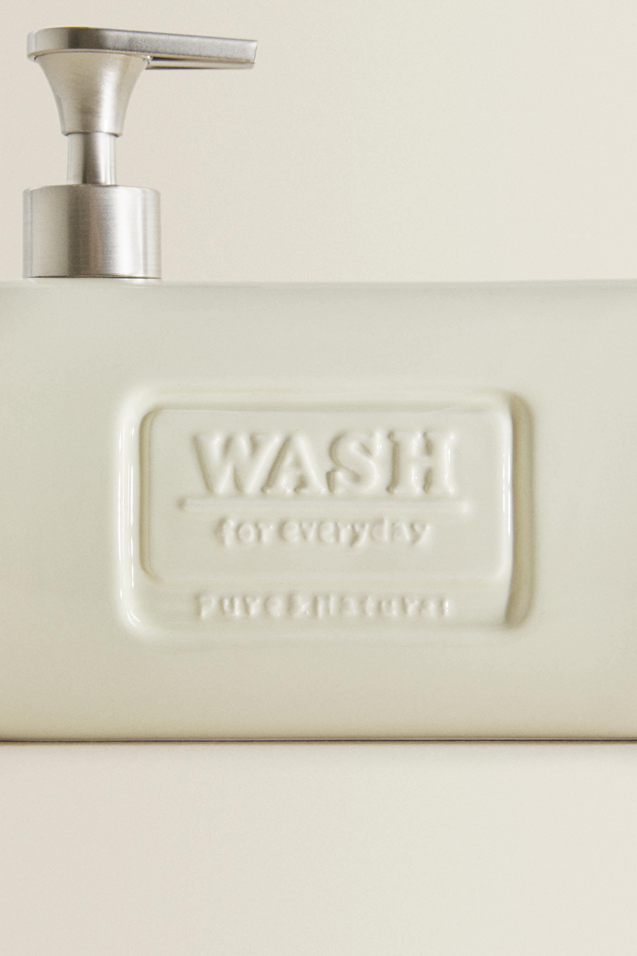 WASHING-UP LIQUID DISPENSER WITH CONTAINER