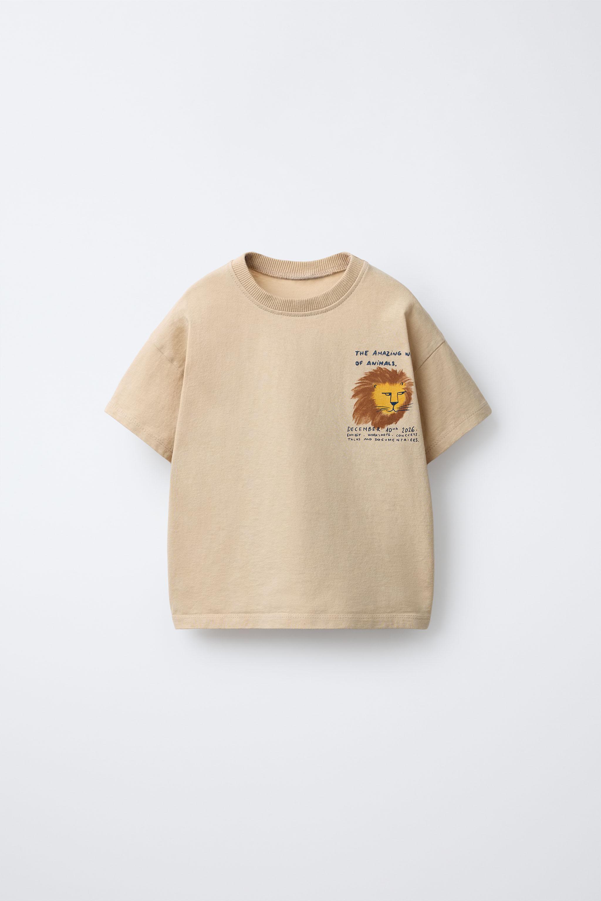 LION PRINT T-SHIRT