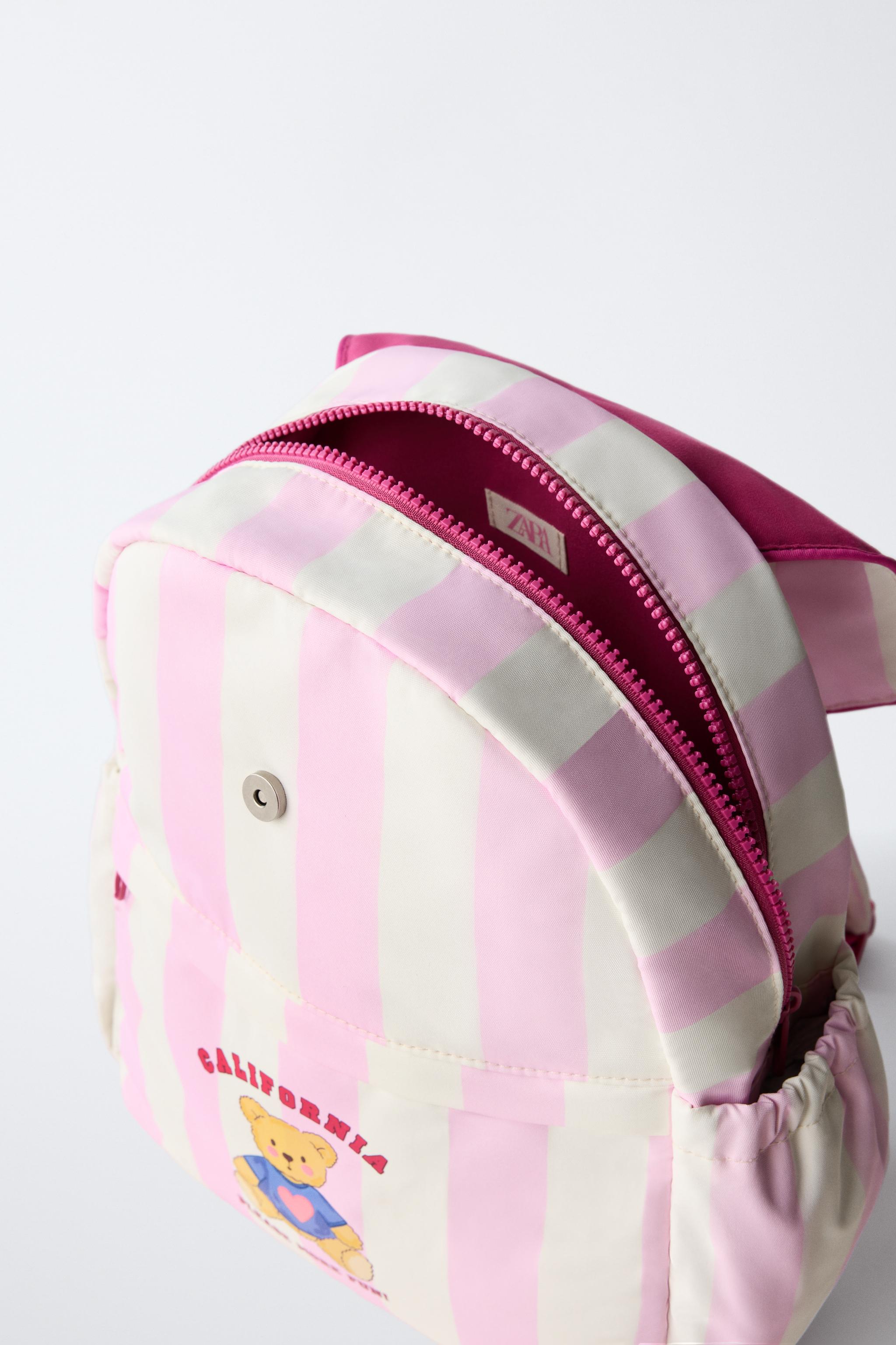 STRIPED BACKPACK