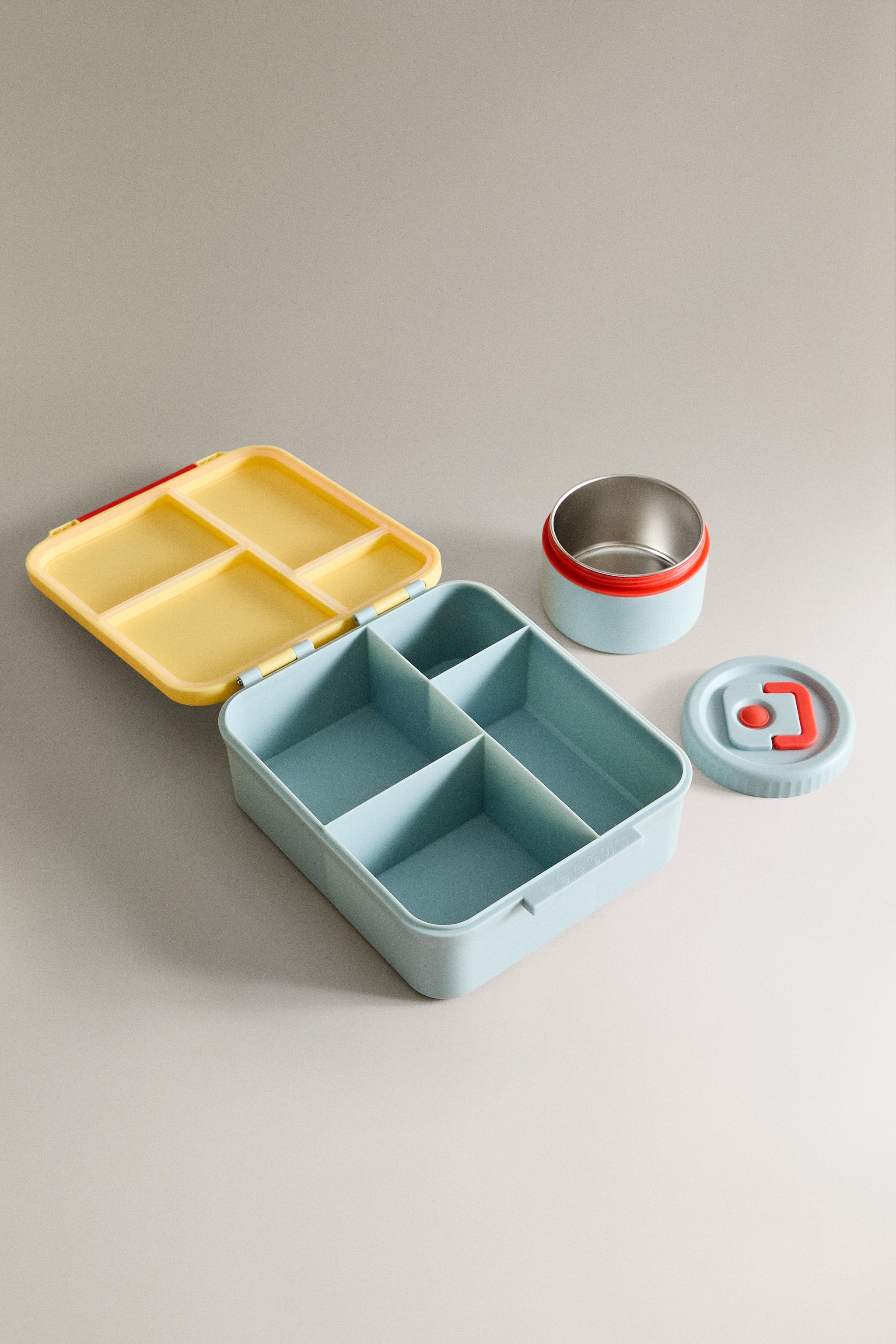 CHILDREN'S LUNCHBOX WITH SPACE STICKERS