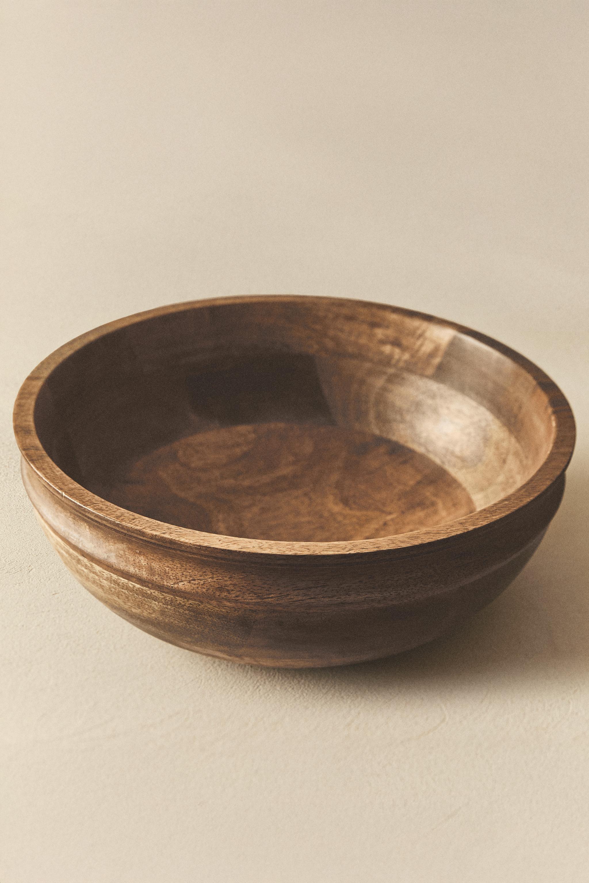 MANGO WOOD SALAD BOWL