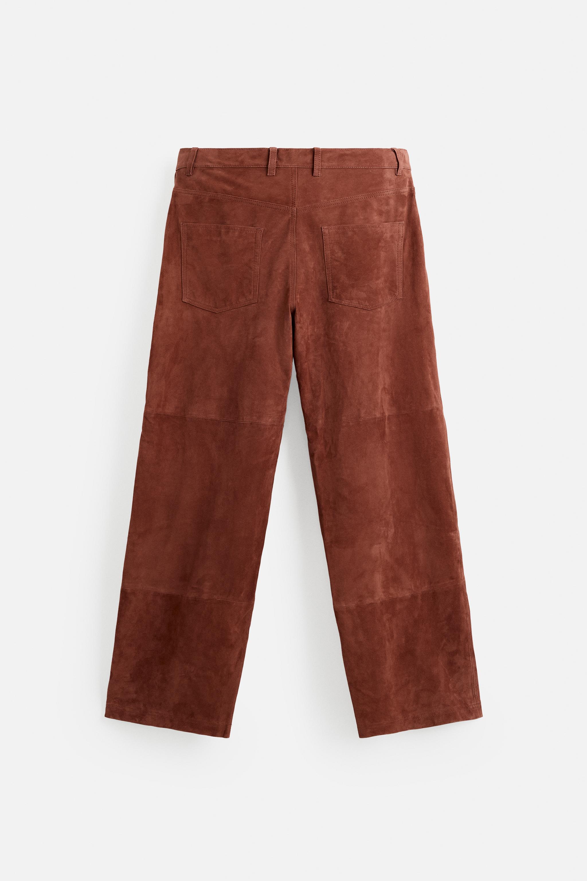 LIMITED EDITION SUEDE LEATHER PANTS