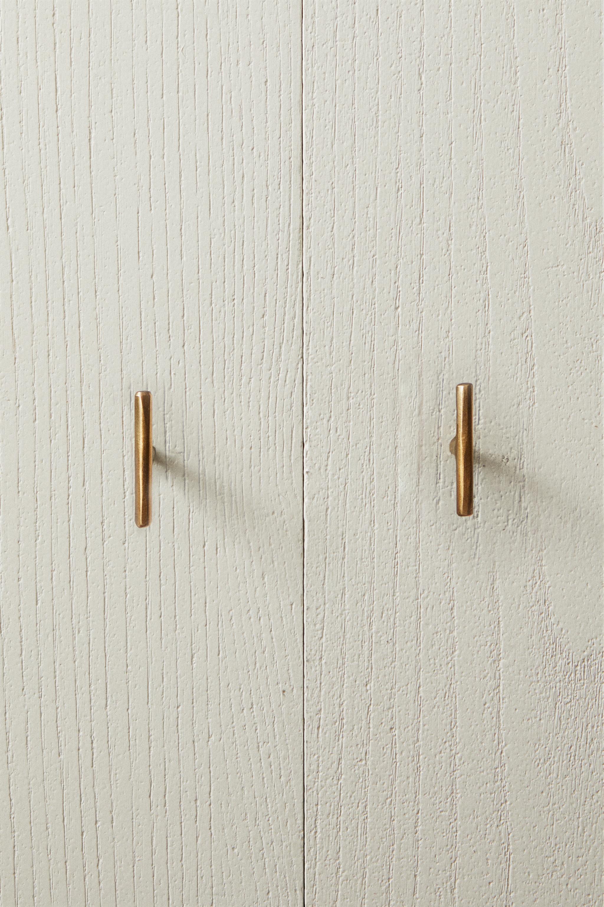 SET OF GOLD METALLIC KNOBS (SET OF 2)