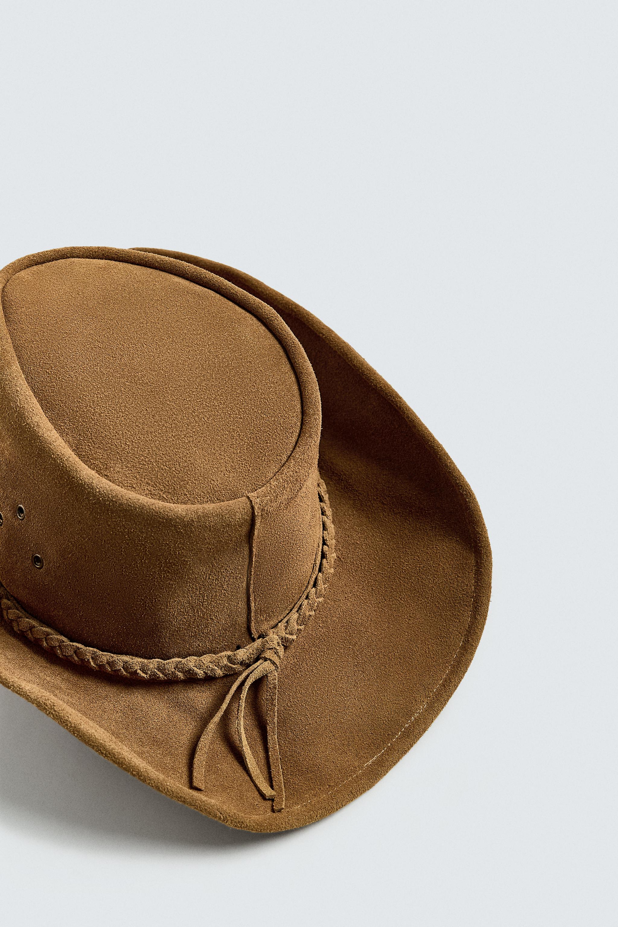 SUEDE LEATHER HAT