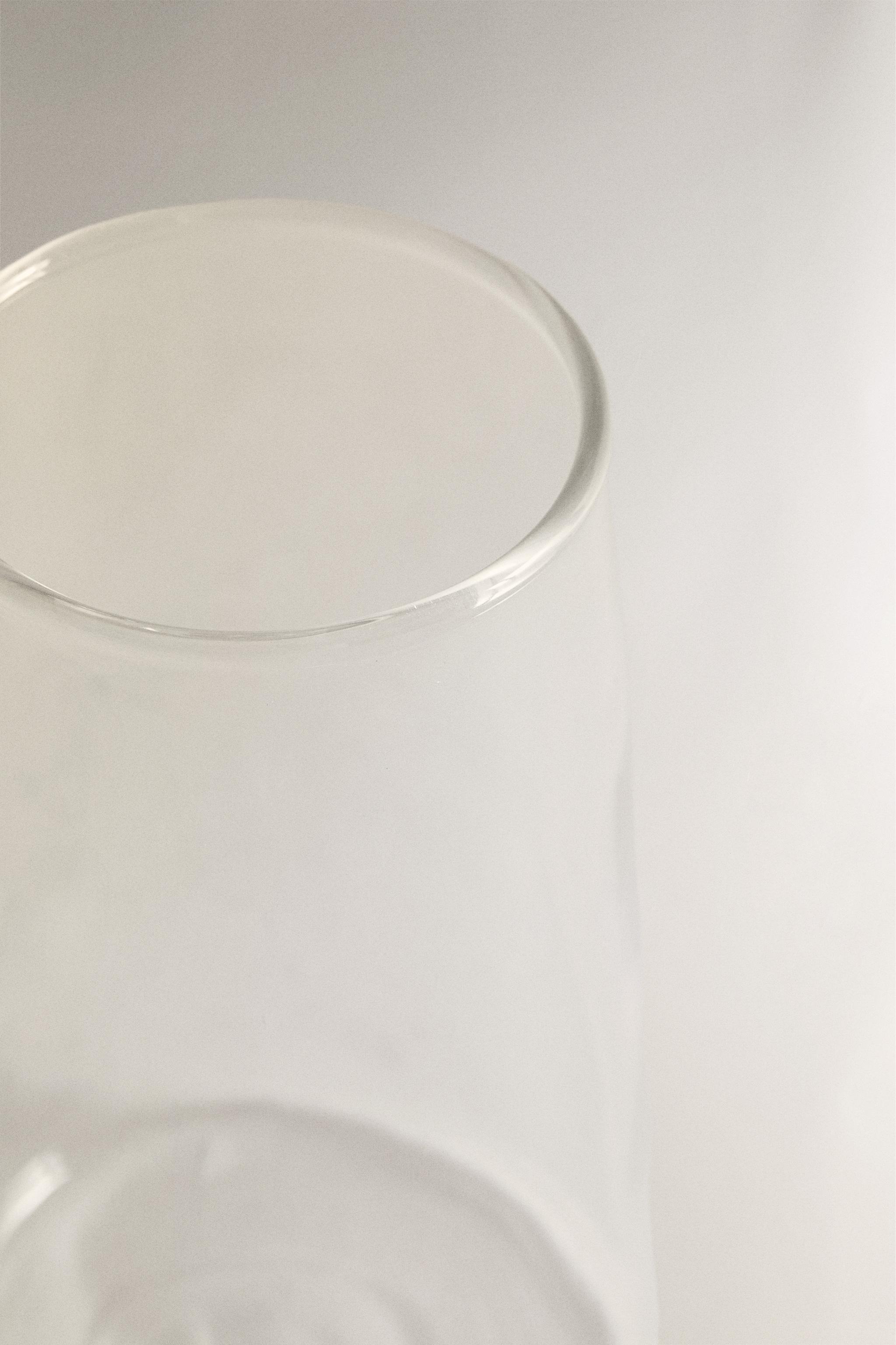 BOROSILICATE GLASS TOOTHBRUSH HOLDER