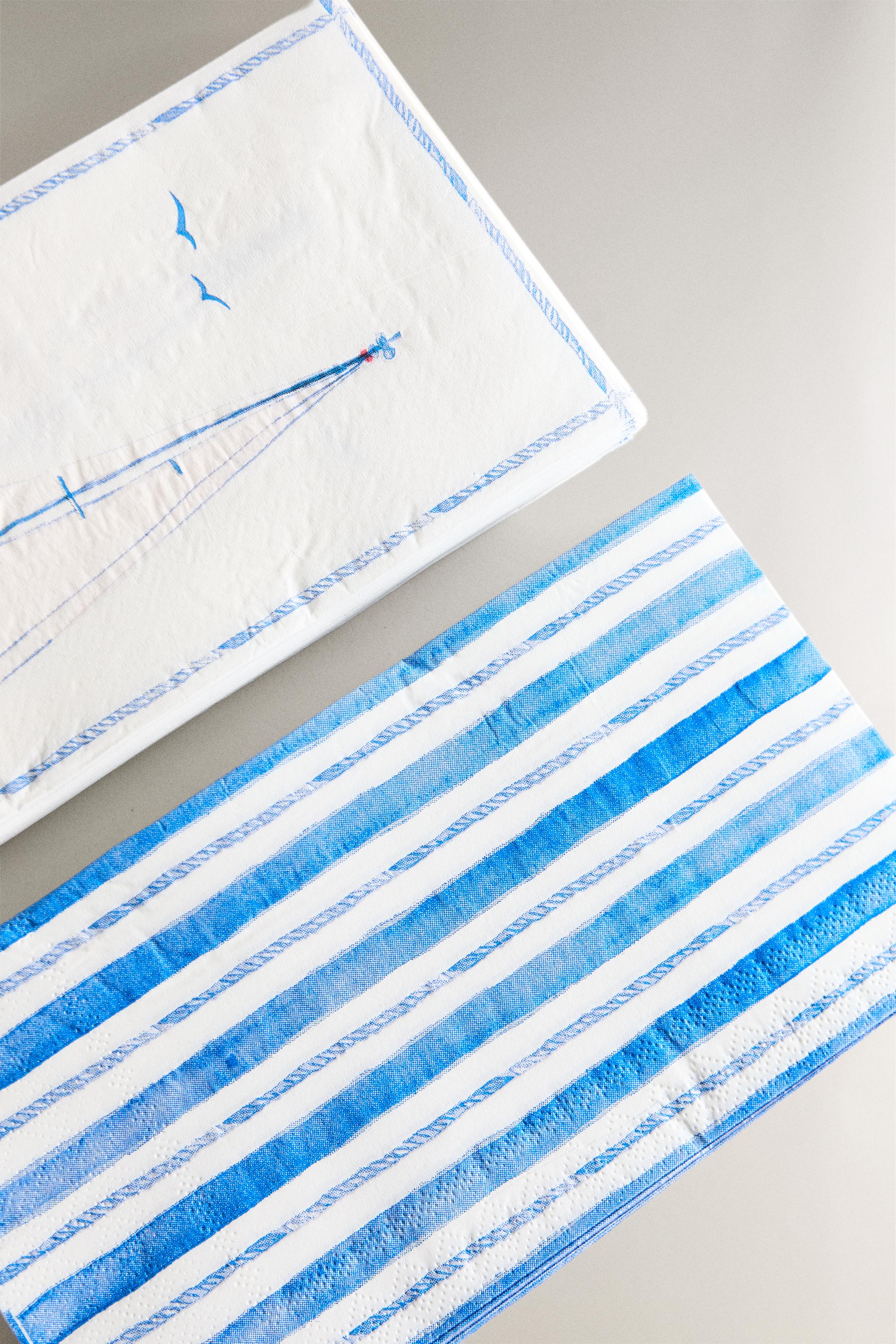 SET OF BOAT PAPER NAPKINS (SET OF 30)