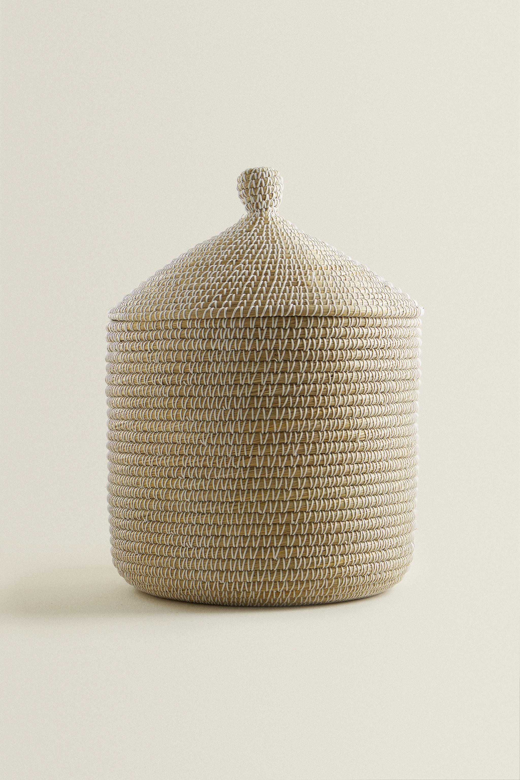 ROUND BASKET WITH LID