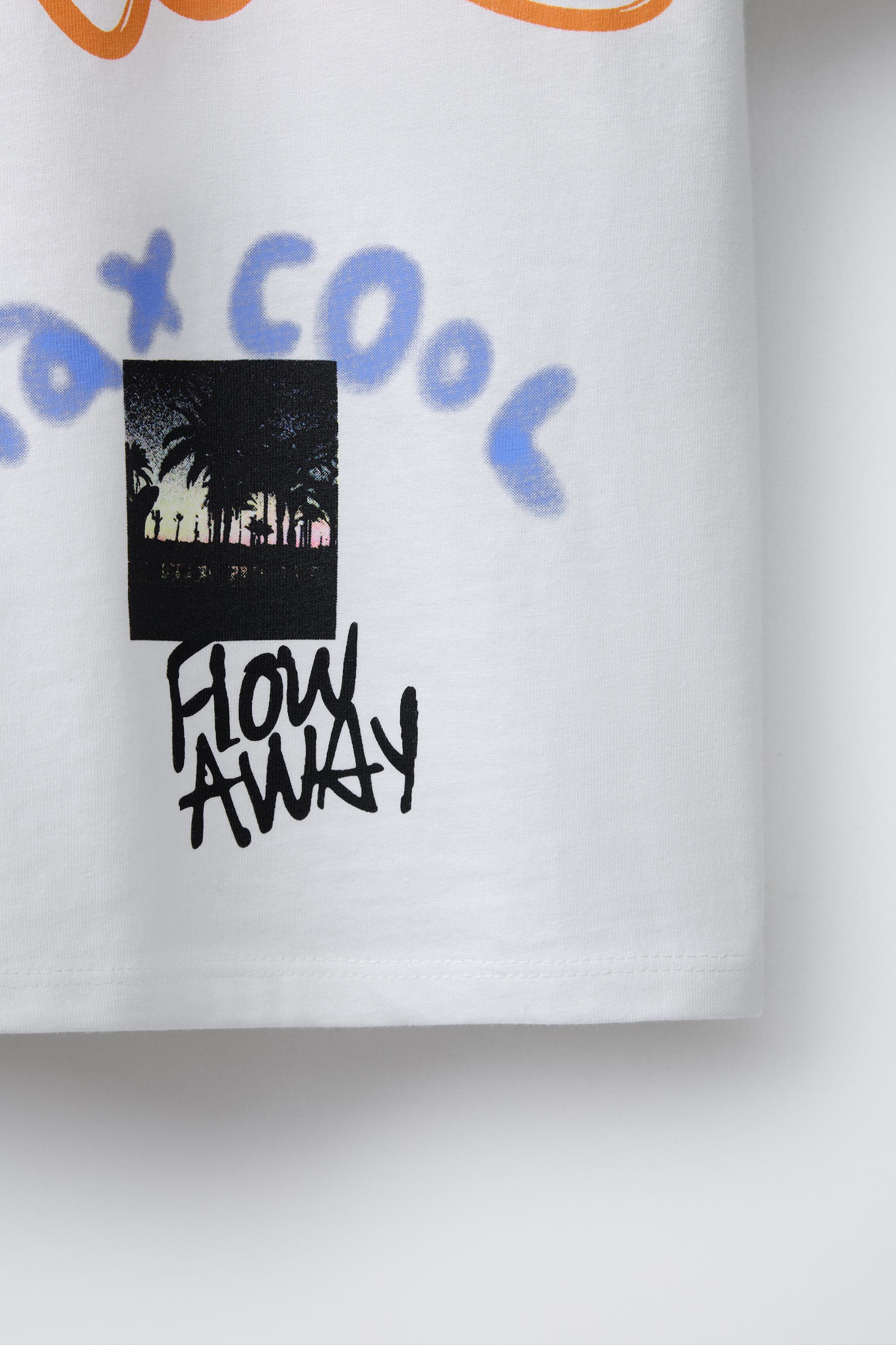 GRAFFITI PRINT T-SHIRT