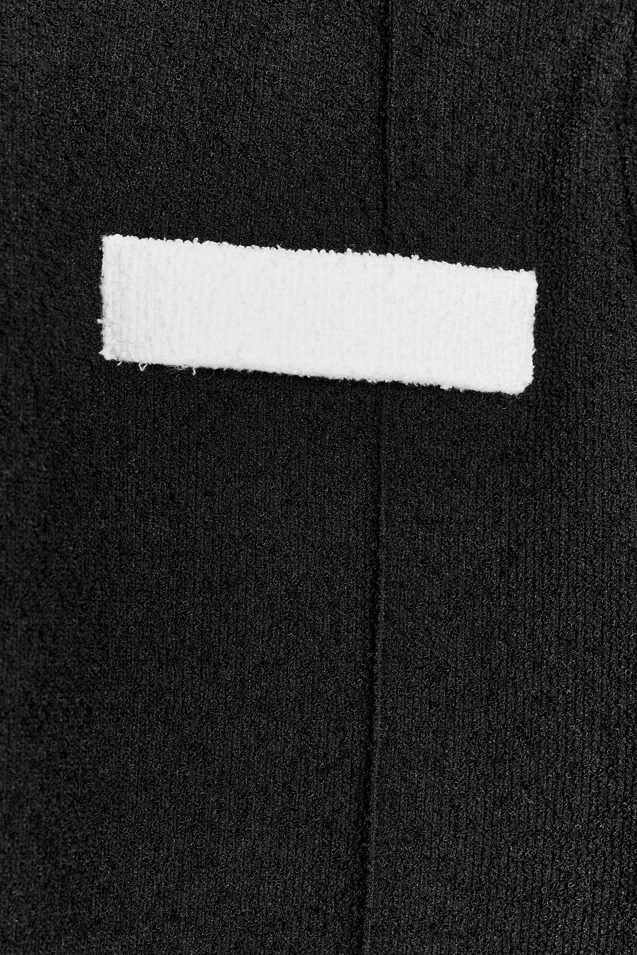 CONTRAST BOUCLÉ PANTS