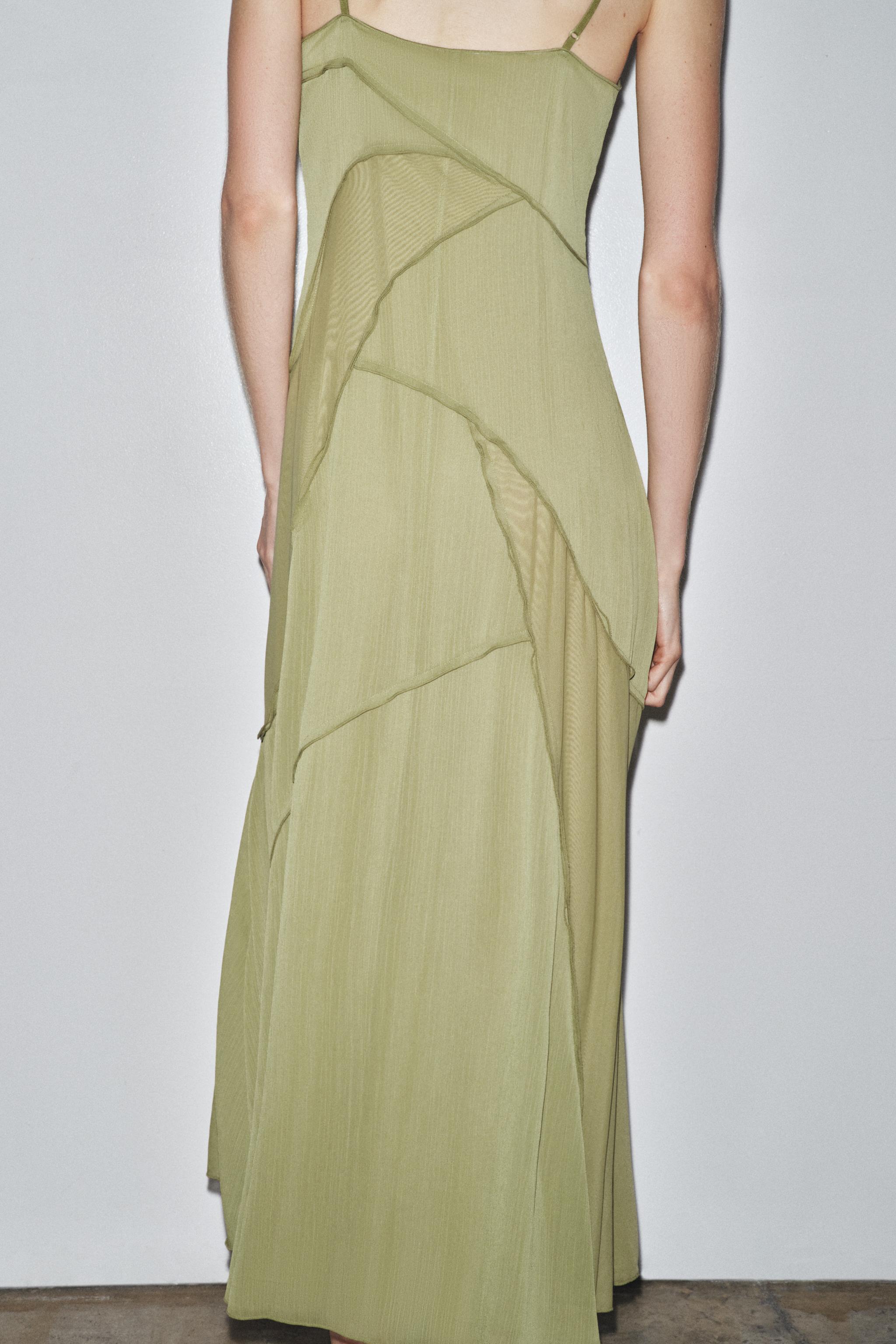 COMBINATION FLOWY DRESS