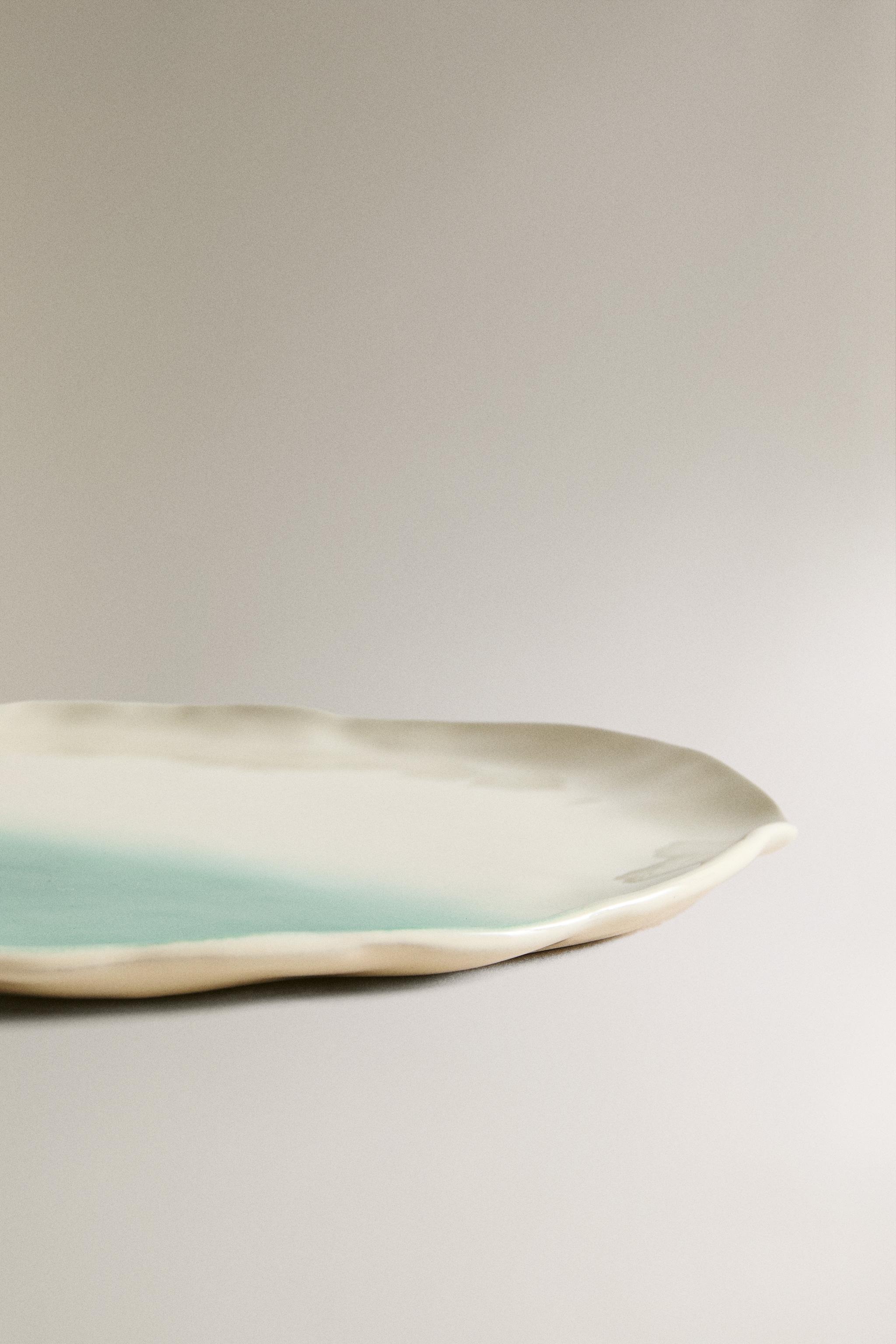 OMBRÉ STONEWARE DINNER PLATE X COLLAGERIE