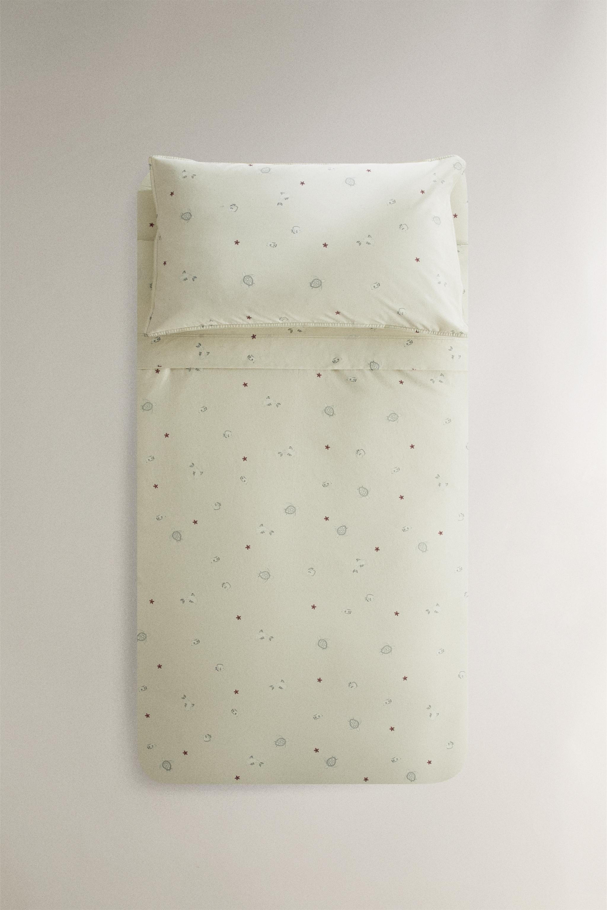 CHILDREN’S SEA PRINT DUVET COVER