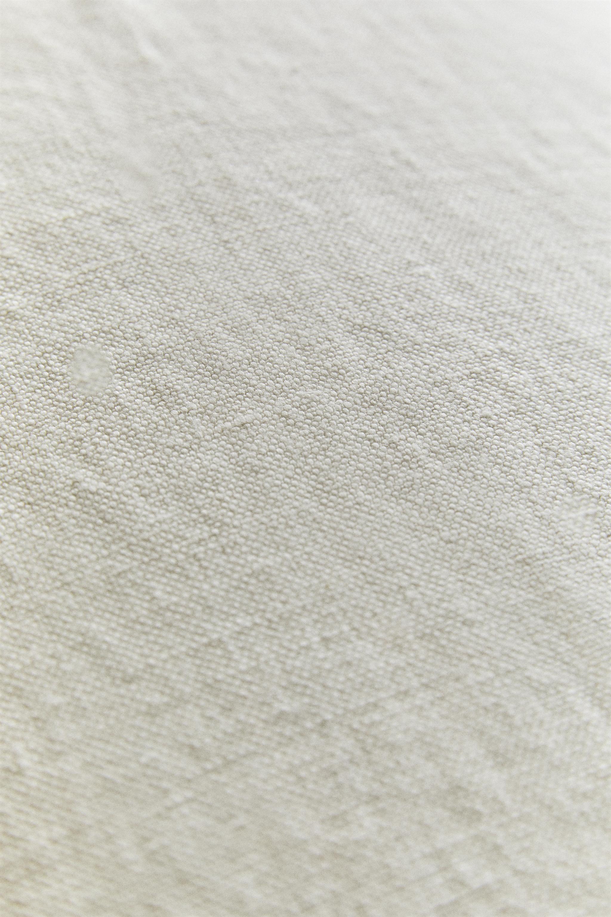 WASHED LINEN THROW PILLOW COVER