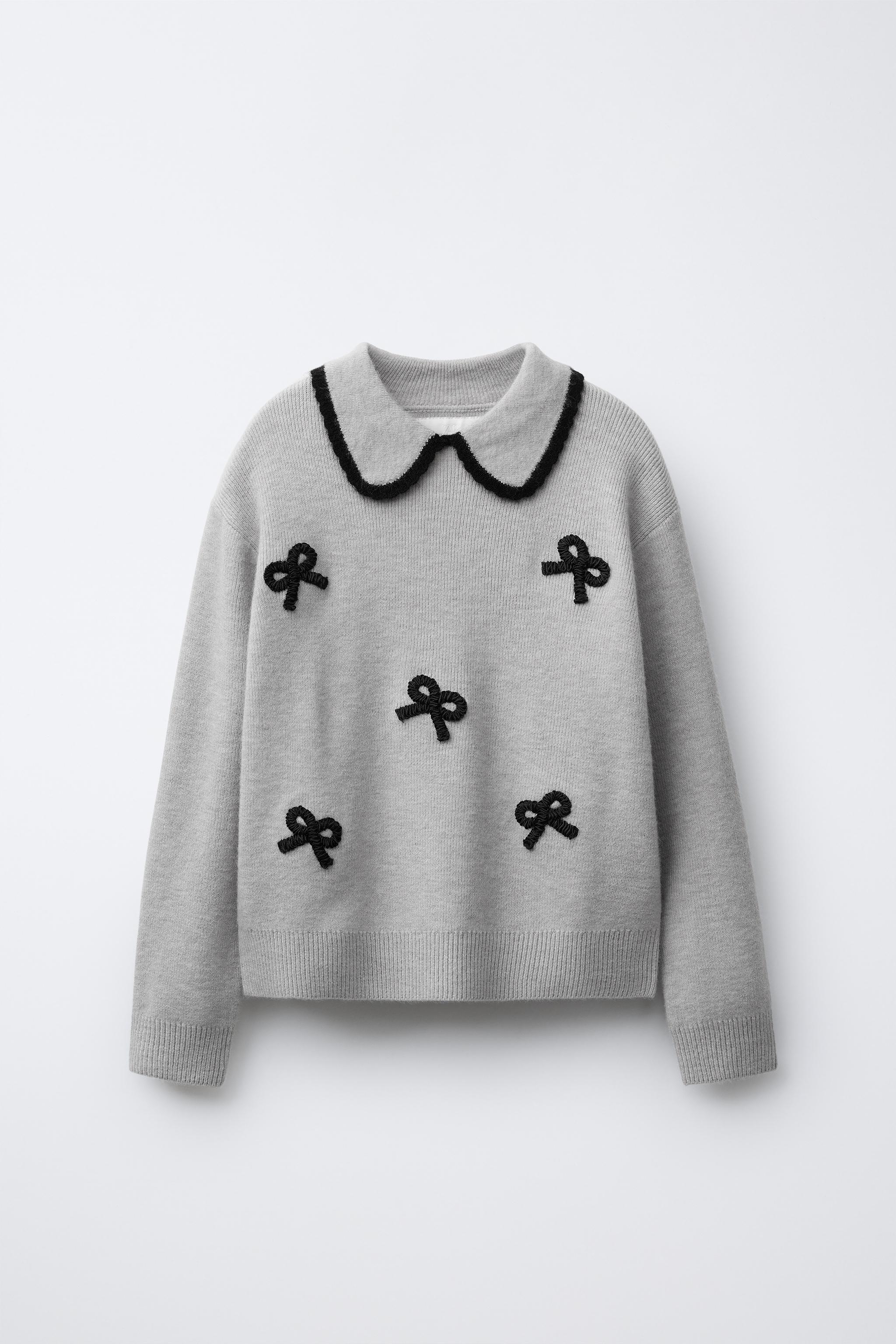 BOWS KNIT SWEATER
