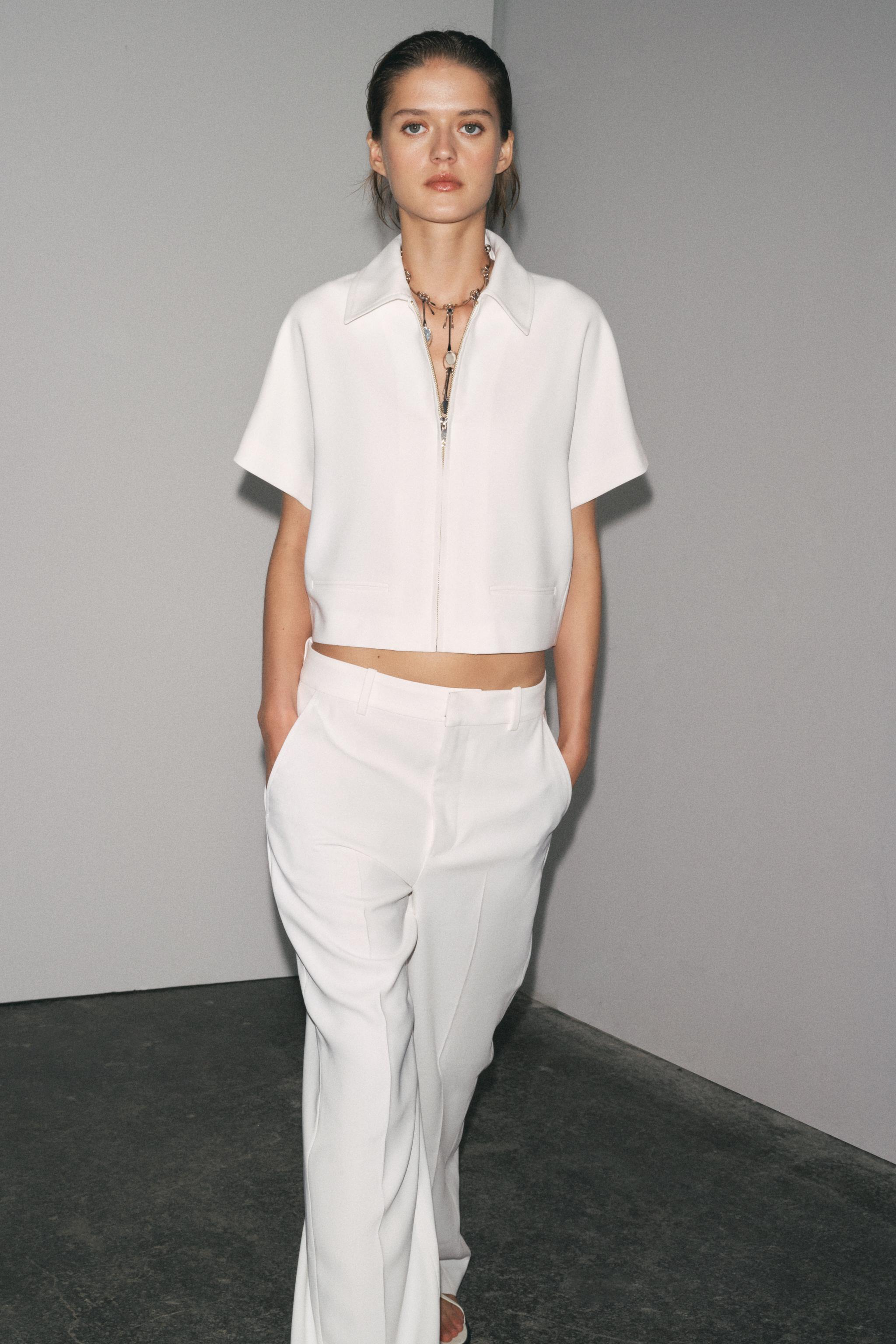 ZW COLLECTION CROPPED JACKET