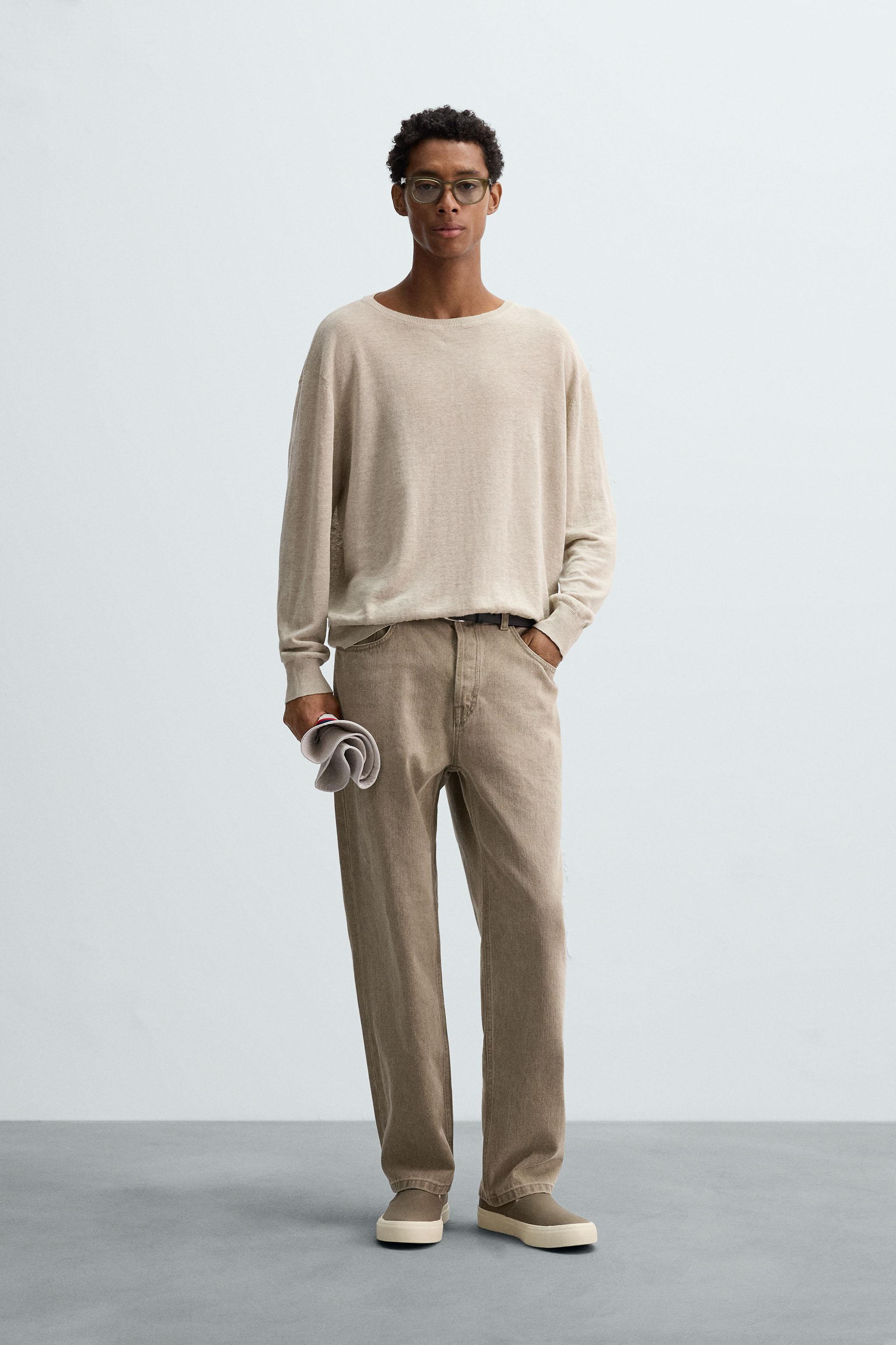 LIGHTWEIGHT LINEN SWEATER