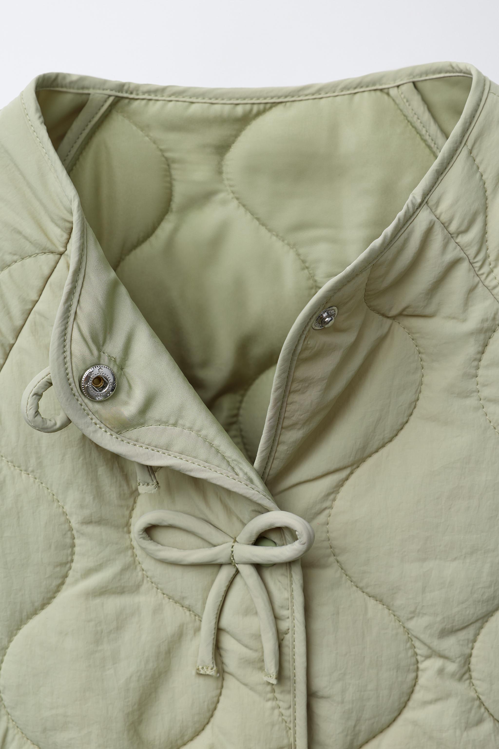 BOW PADDED JACKET