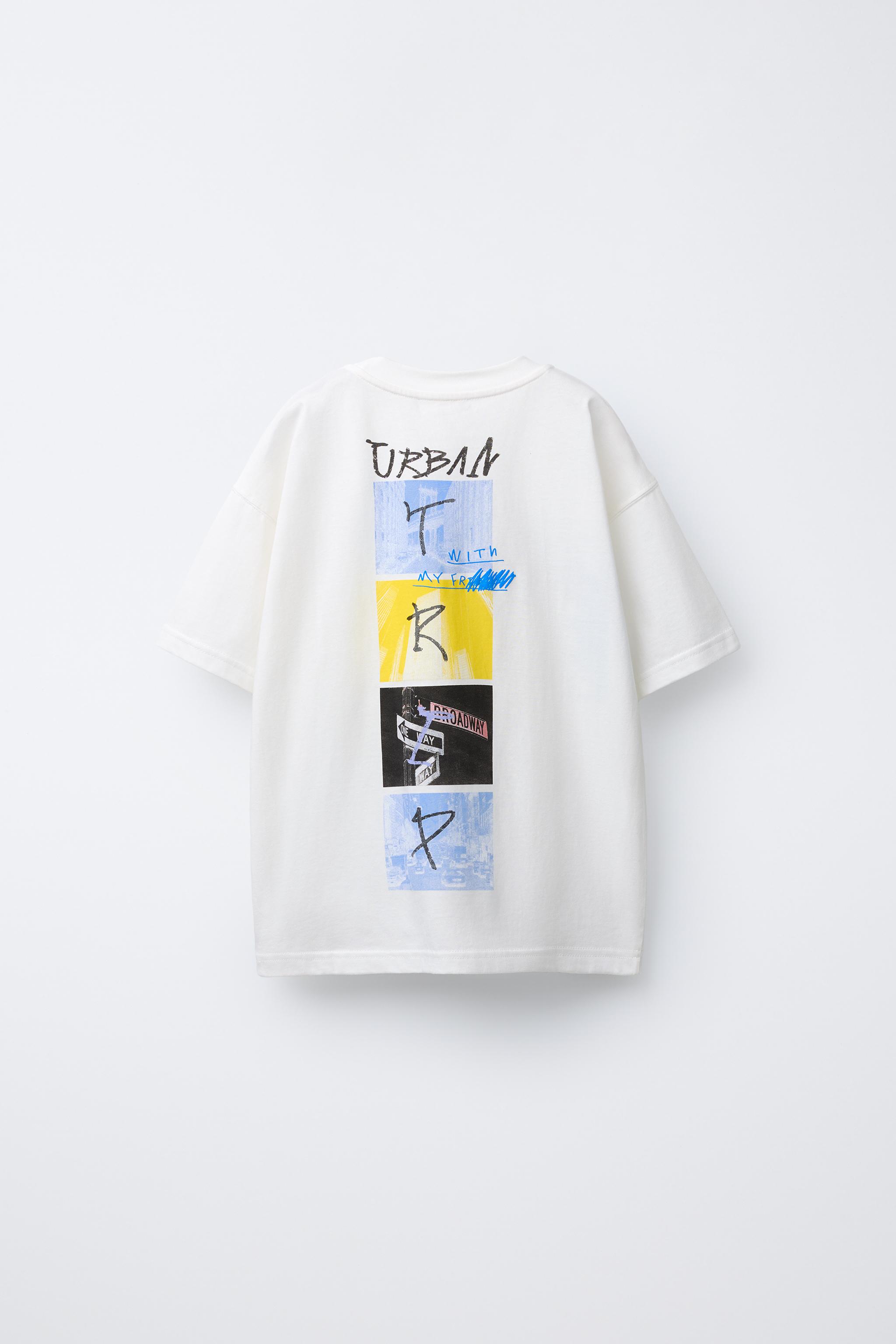 GRAFFITI PRINT T-SHIRT