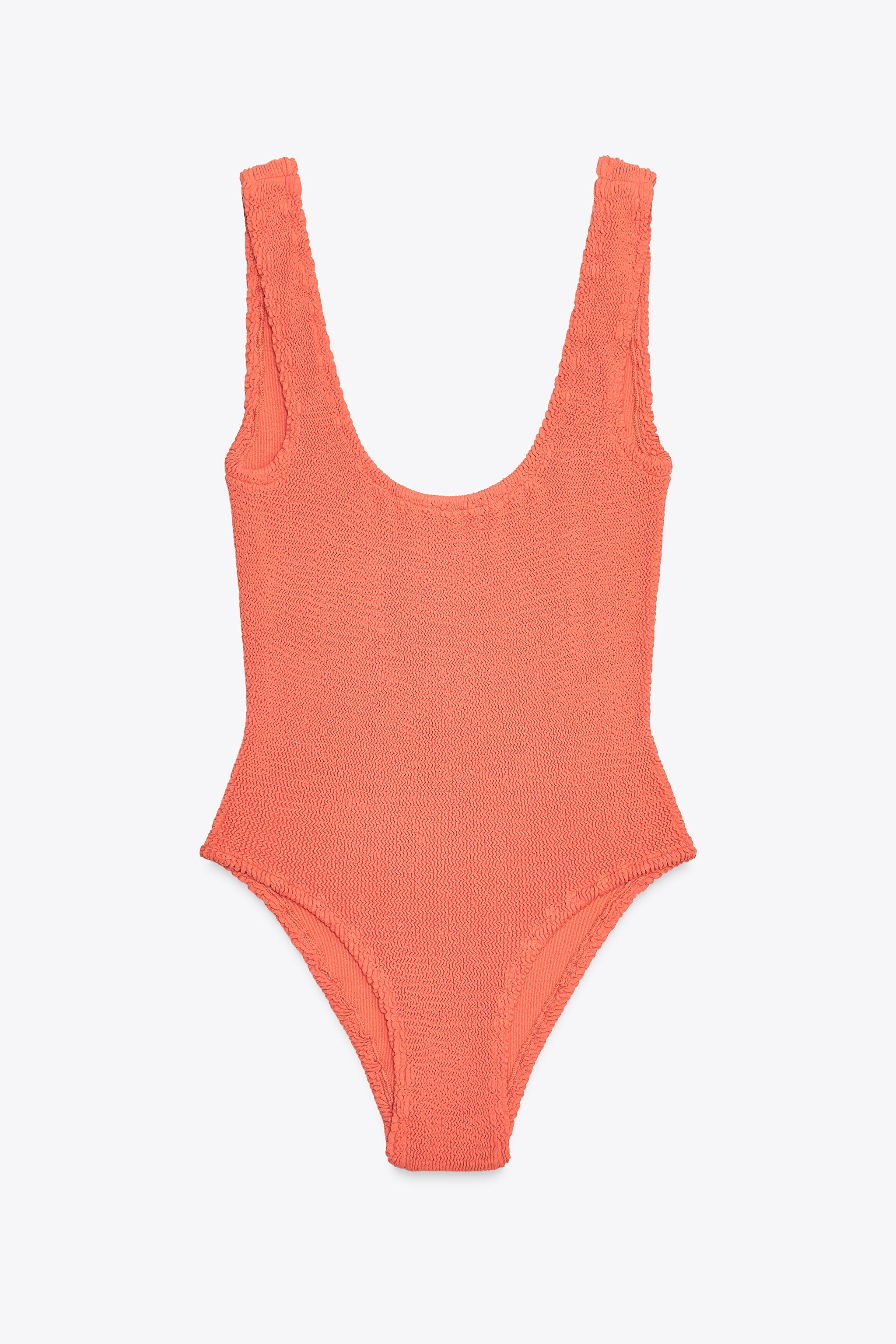TEXTURED SWIMSUIT