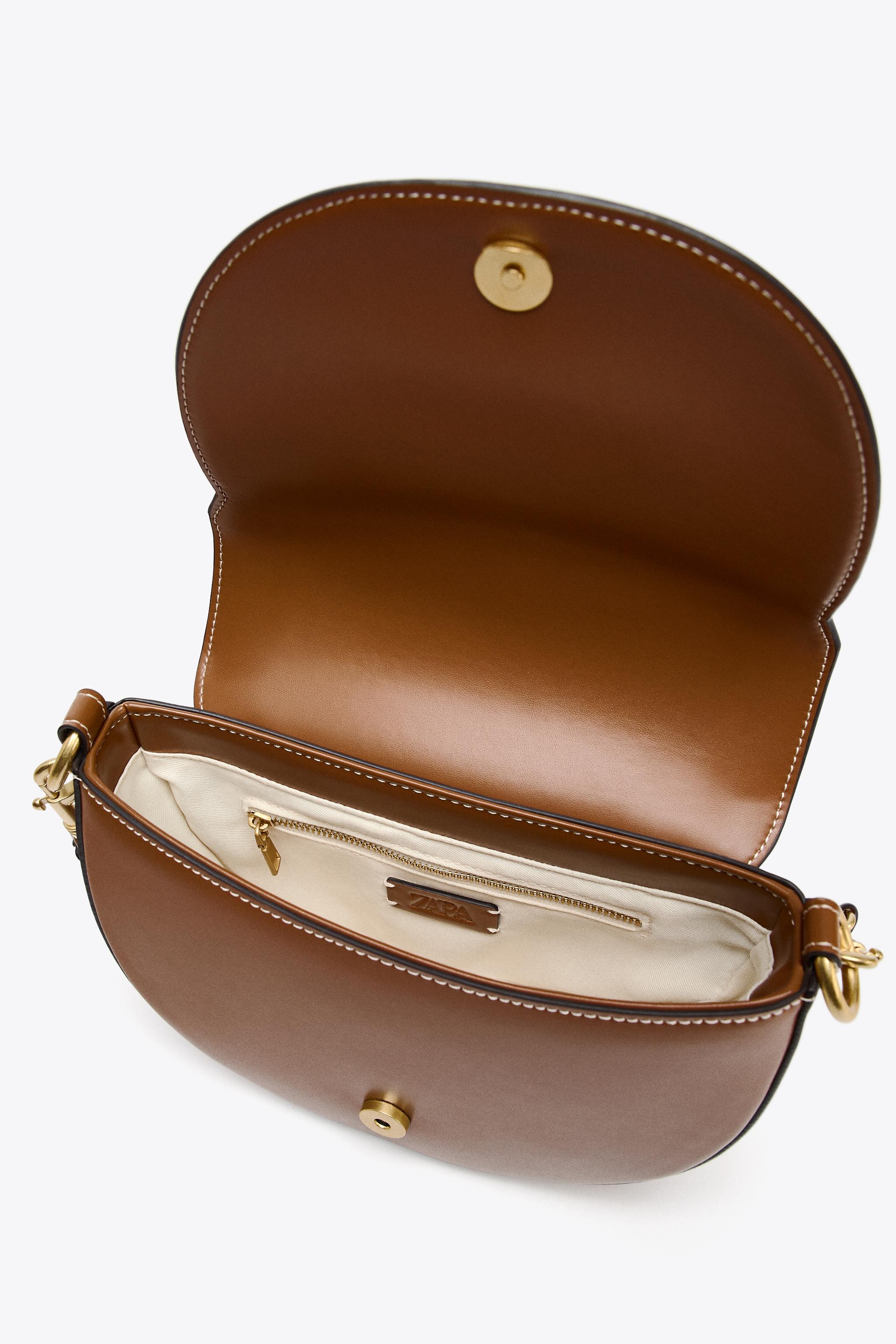 CANVAS STITCH CROSSBODY BAG