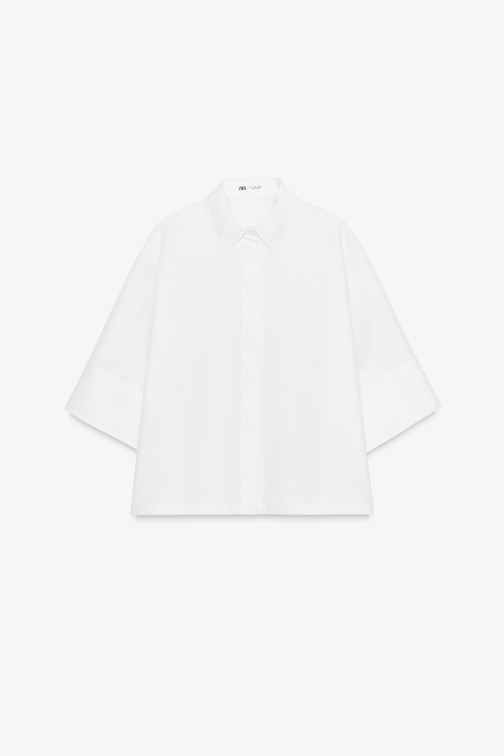 ZW COLLECTION POPLIN SHIRT