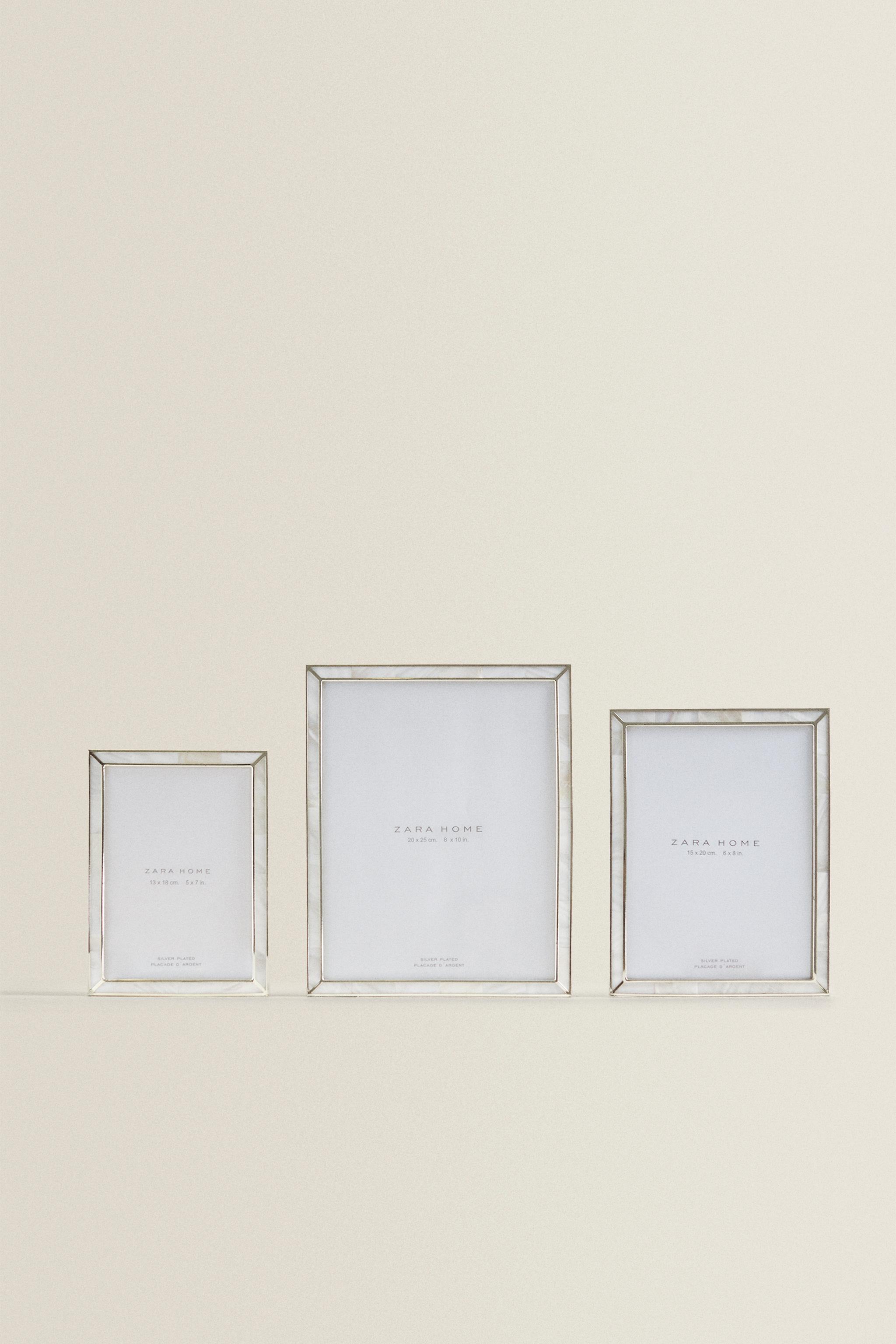 FINE-EDGE MOTHER-OF-PEARL PICTURE FRAME